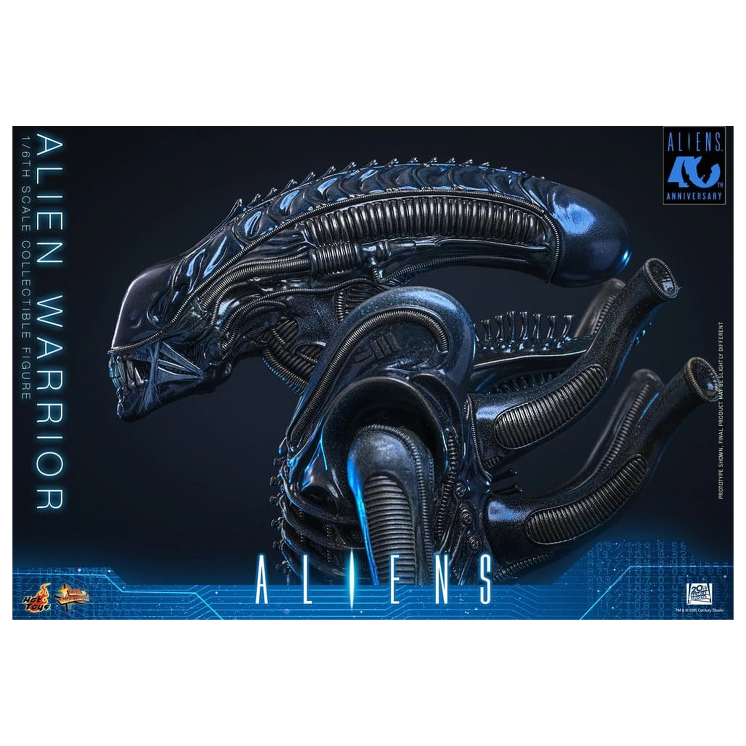 Alien Movie Masterpiece Figura de actiune 1/6 Alien Warrior 39 cm poza produsului