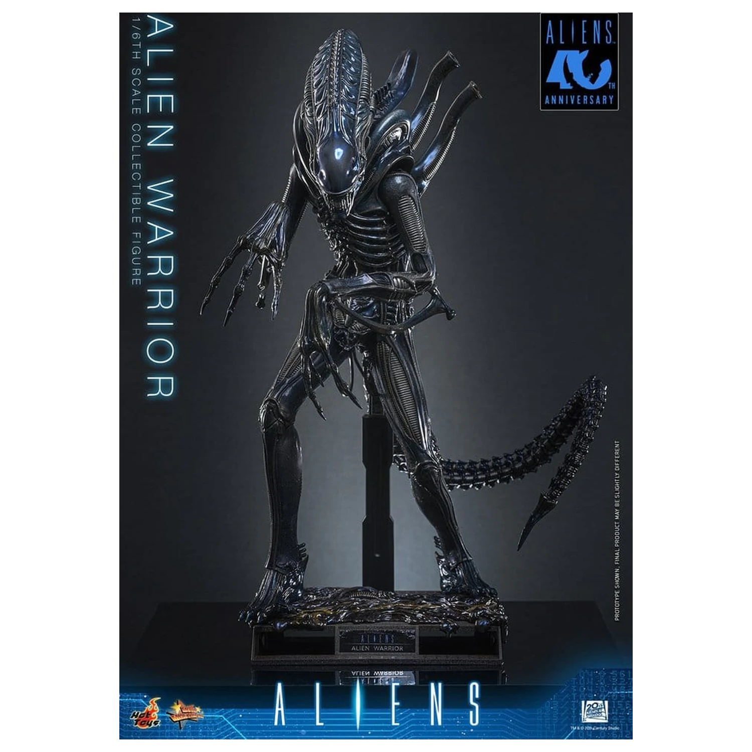 Alien Movie Masterpiece Figura de actiune 1/6 Alien Warrior 39 cm poza produsului