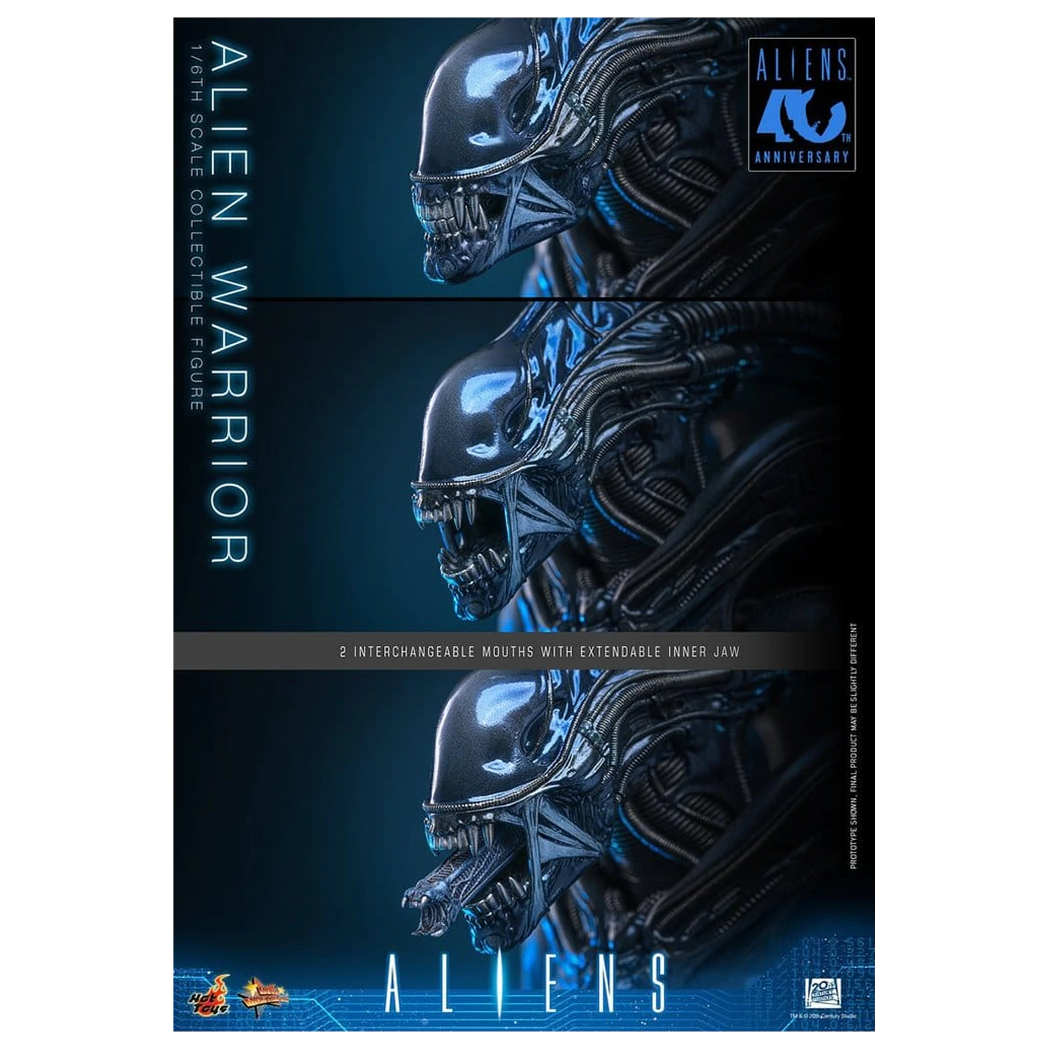 Alien Movie Masterpiece Figura de actiune 1/6 Alien Warrior 39 cm poza produsului