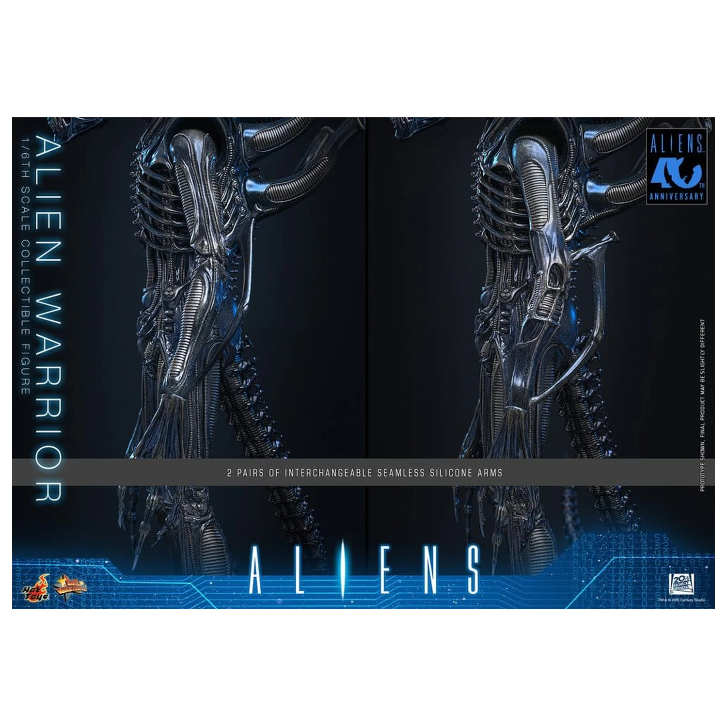 Alien Movie Masterpiece Figura de actiune 1/6 Alien Warrior 39 cm poza produsului