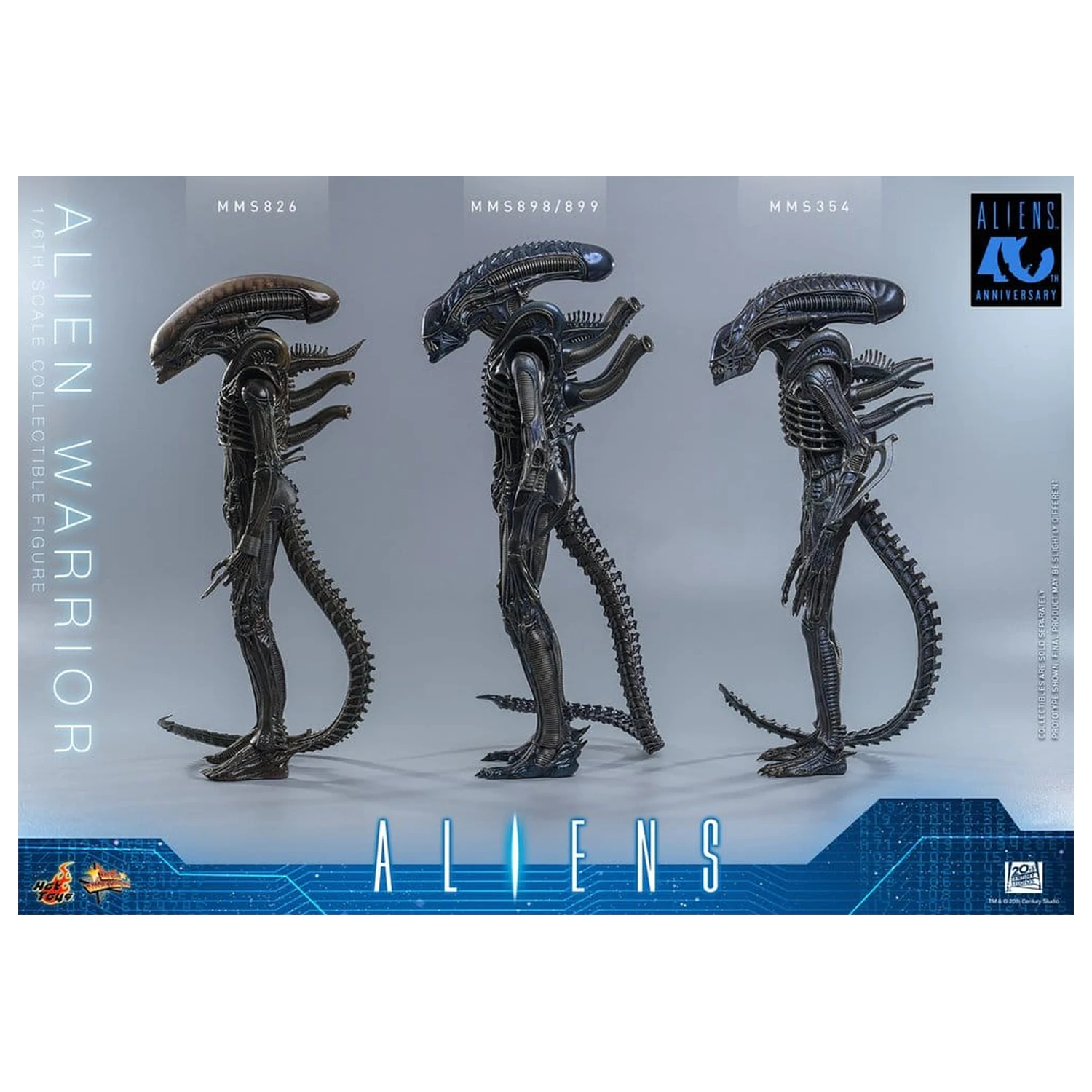 Alien Movie Masterpiece Figura de actiune 1/6 Alien Warrior 39 cm poza produsului