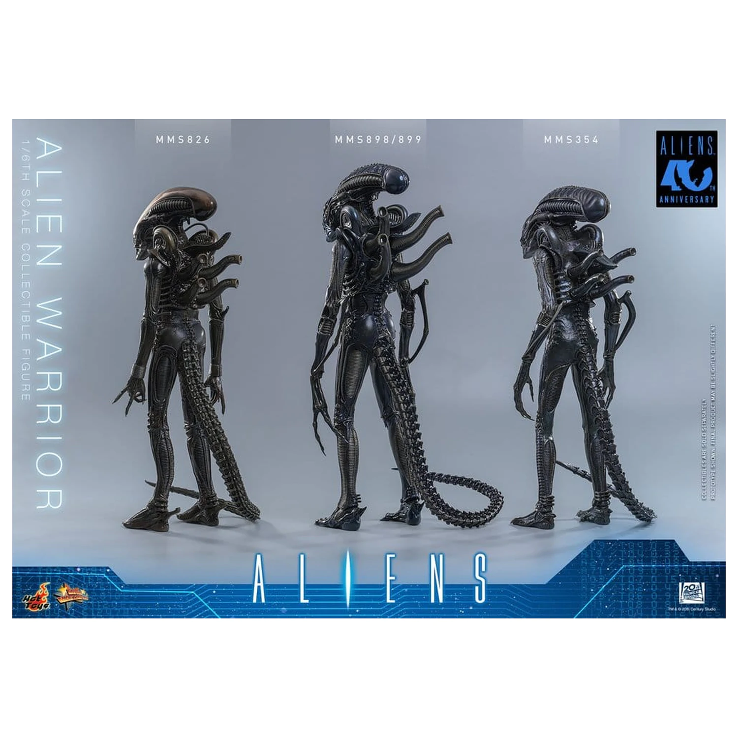 Alien Movie Masterpiece Figura de actiune 1/6 Alien Warrior 39 cm poza produsului
