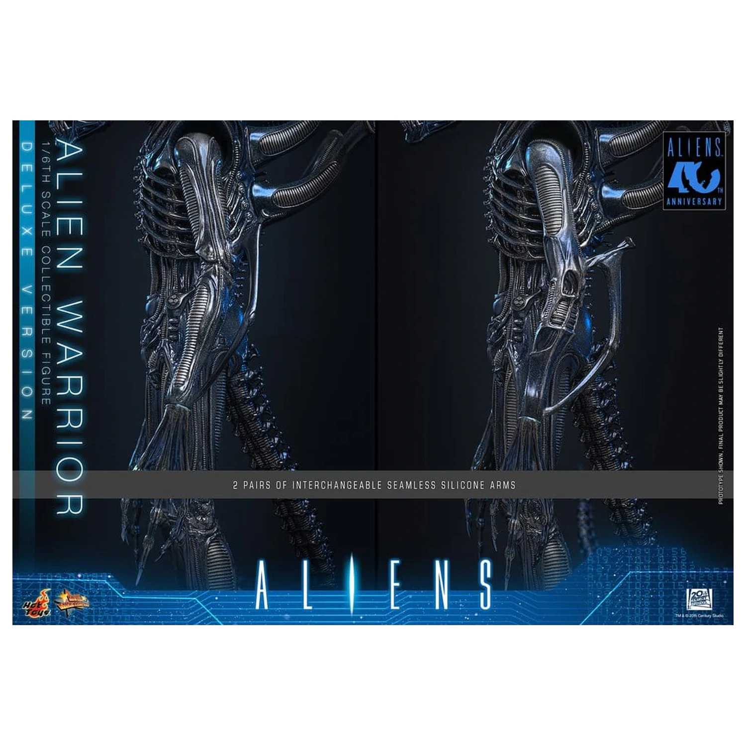 Alien Movie Masterpiece Figura de acțiune 1/6 Alien Warrior (Deluxe Version) 39 cm poza produsului