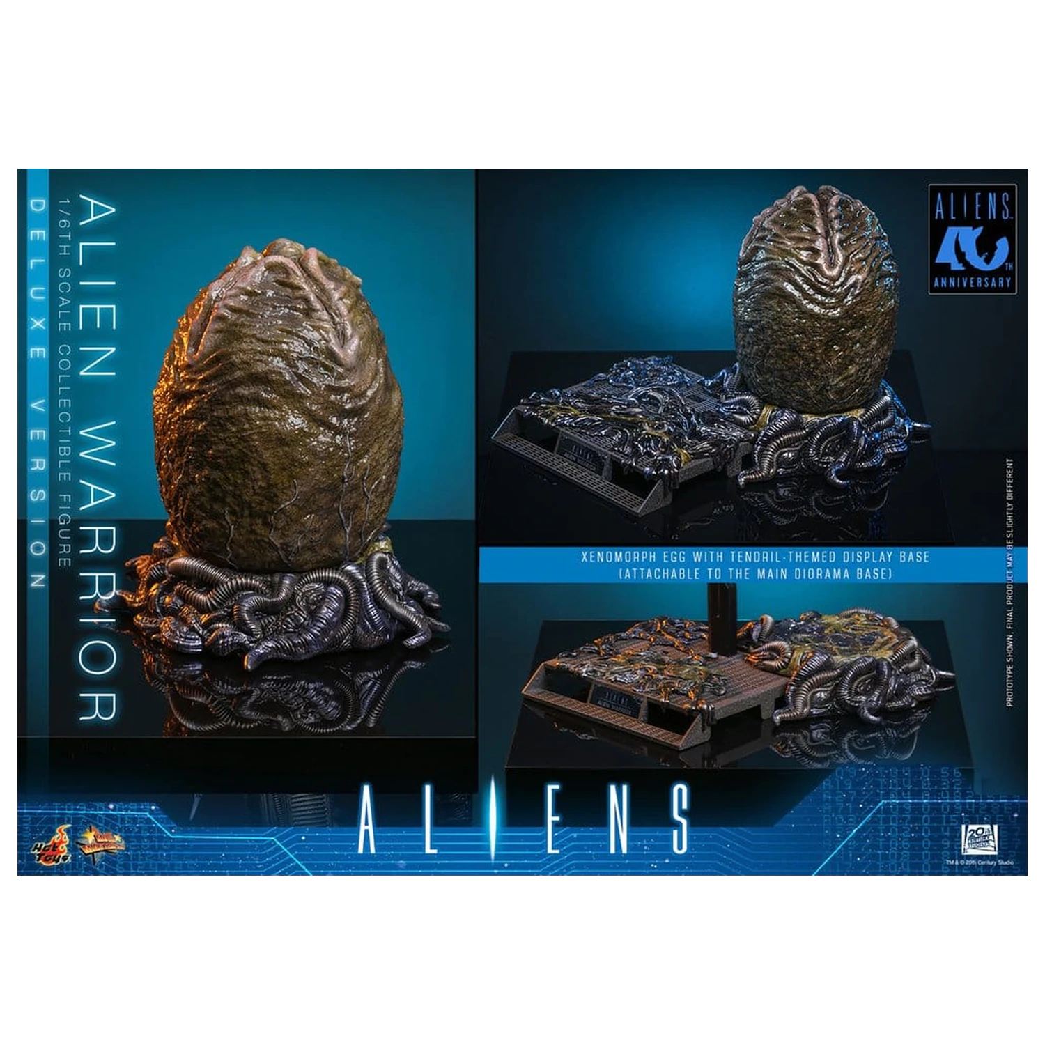 Alien Movie Masterpiece Figura de acțiune 1/6 Alien Warrior (Deluxe Version) 39 cm poza produsului