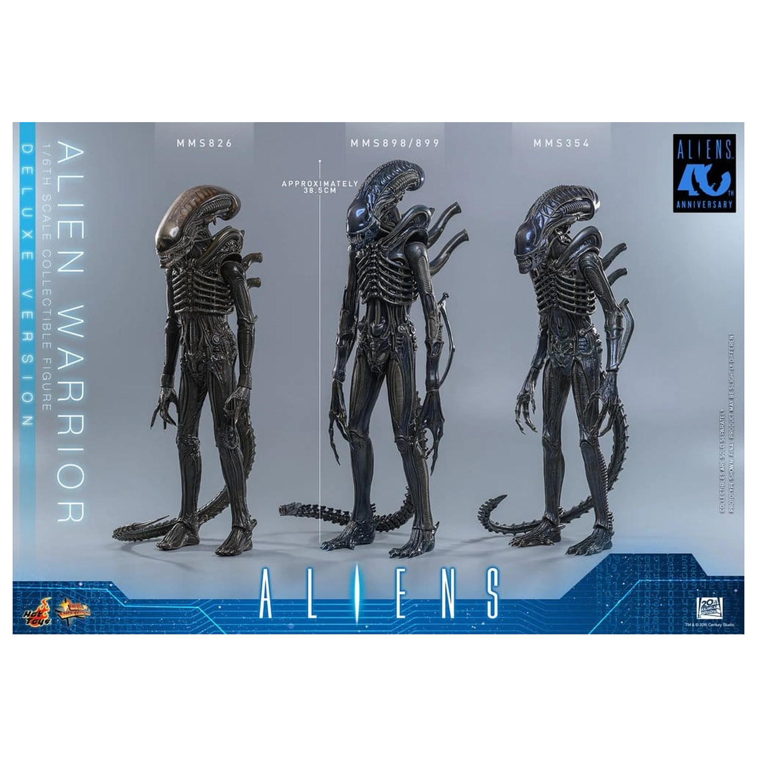 Alien Movie Masterpiece Figura de acțiune 1/6 Alien Warrior (Deluxe Version) 39 cm poza produsului