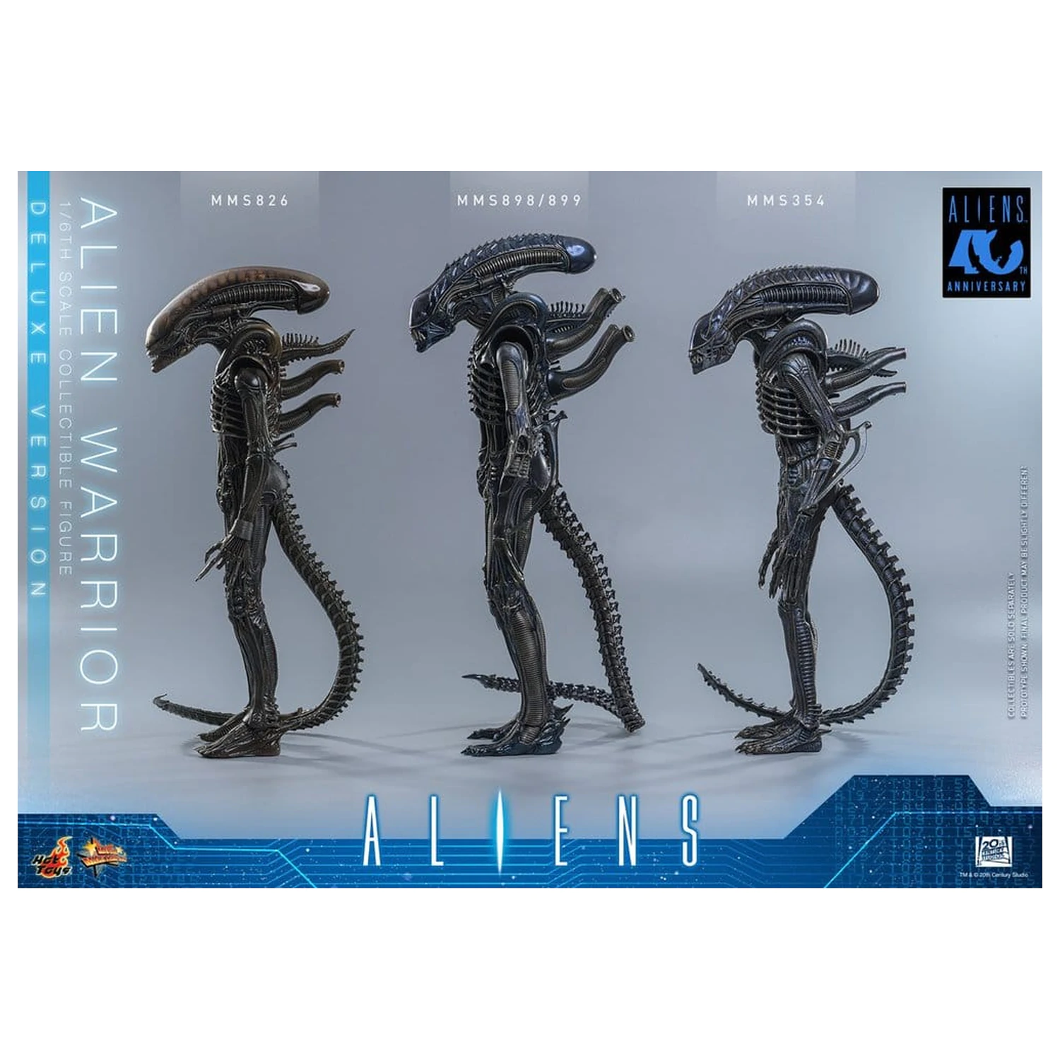 Alien Movie Masterpiece Figura de acțiune 1/6 Alien Warrior (Deluxe Version) 39 cm poza produsului
