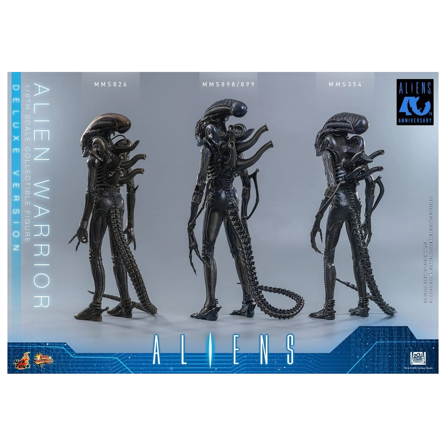 Alien Movie Masterpiece Figura de acțiune 1/6 Alien Warrior (Deluxe Version) 39 cm poza produsului