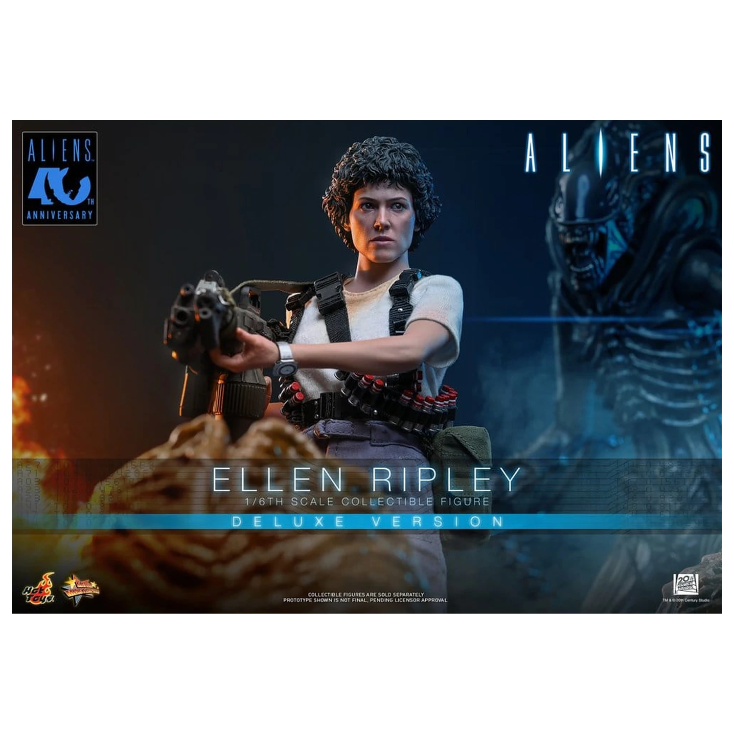 Alien Movie Masterpiece Action Figure 1/6 Ellen Ripley (Versiunea Deluxe) 30 cm poza produsului