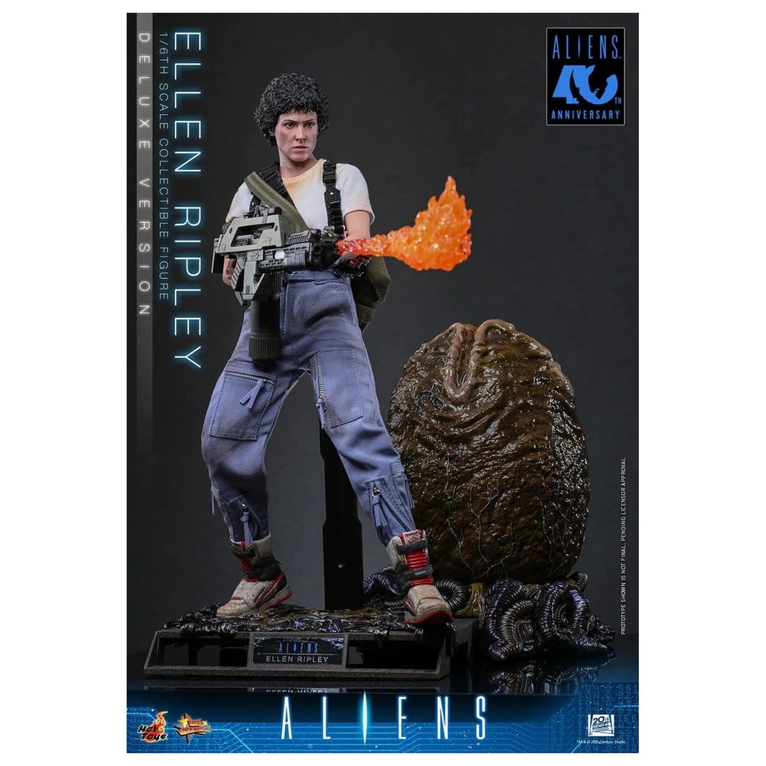Alien Movie Masterpiece Action Figure 1/6 Ellen Ripley (Versiunea Deluxe) 30 cm poza produsului