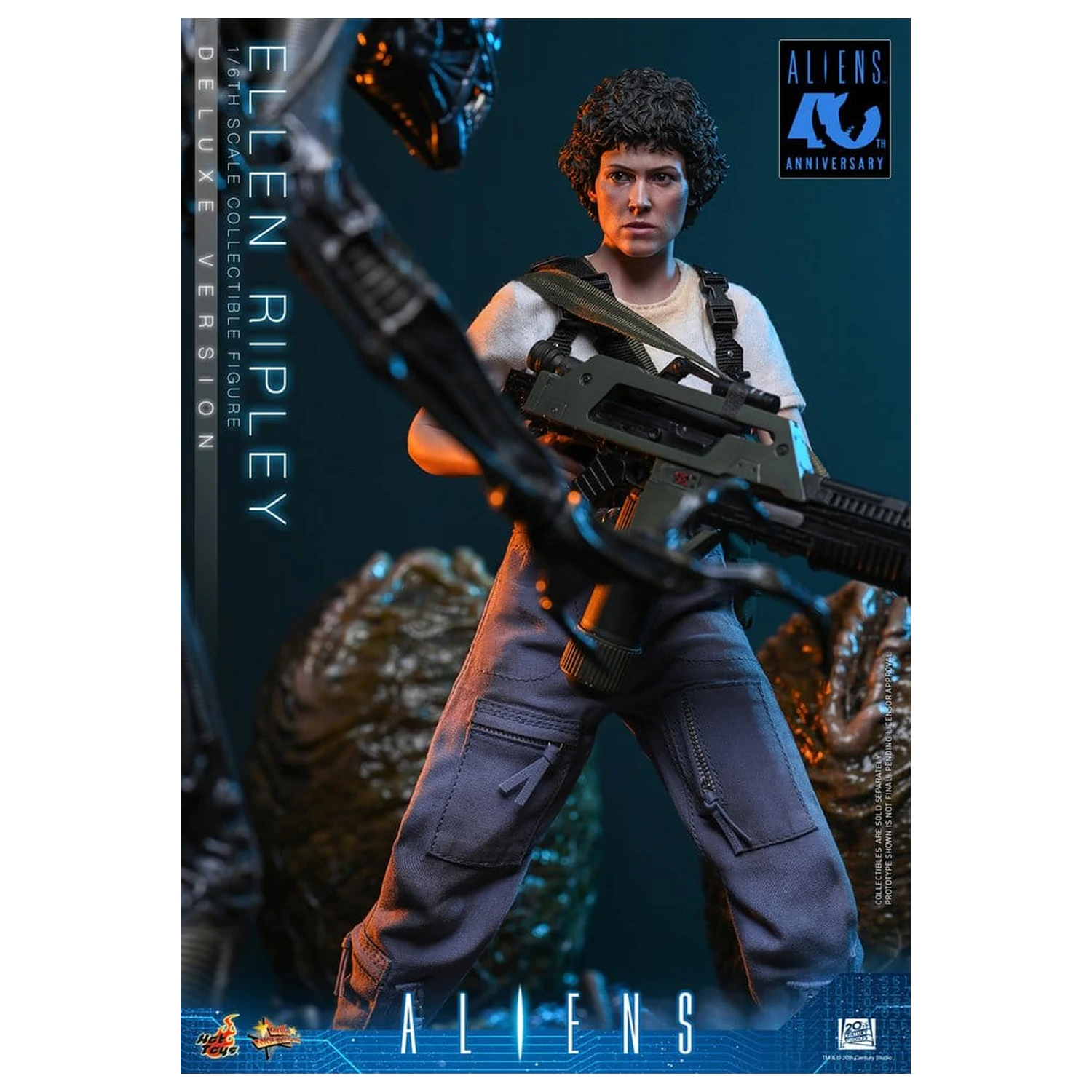 Alien Movie Masterpiece Action Figure 1/6 Ellen Ripley (Versiunea Deluxe) 30 cm poza produsului