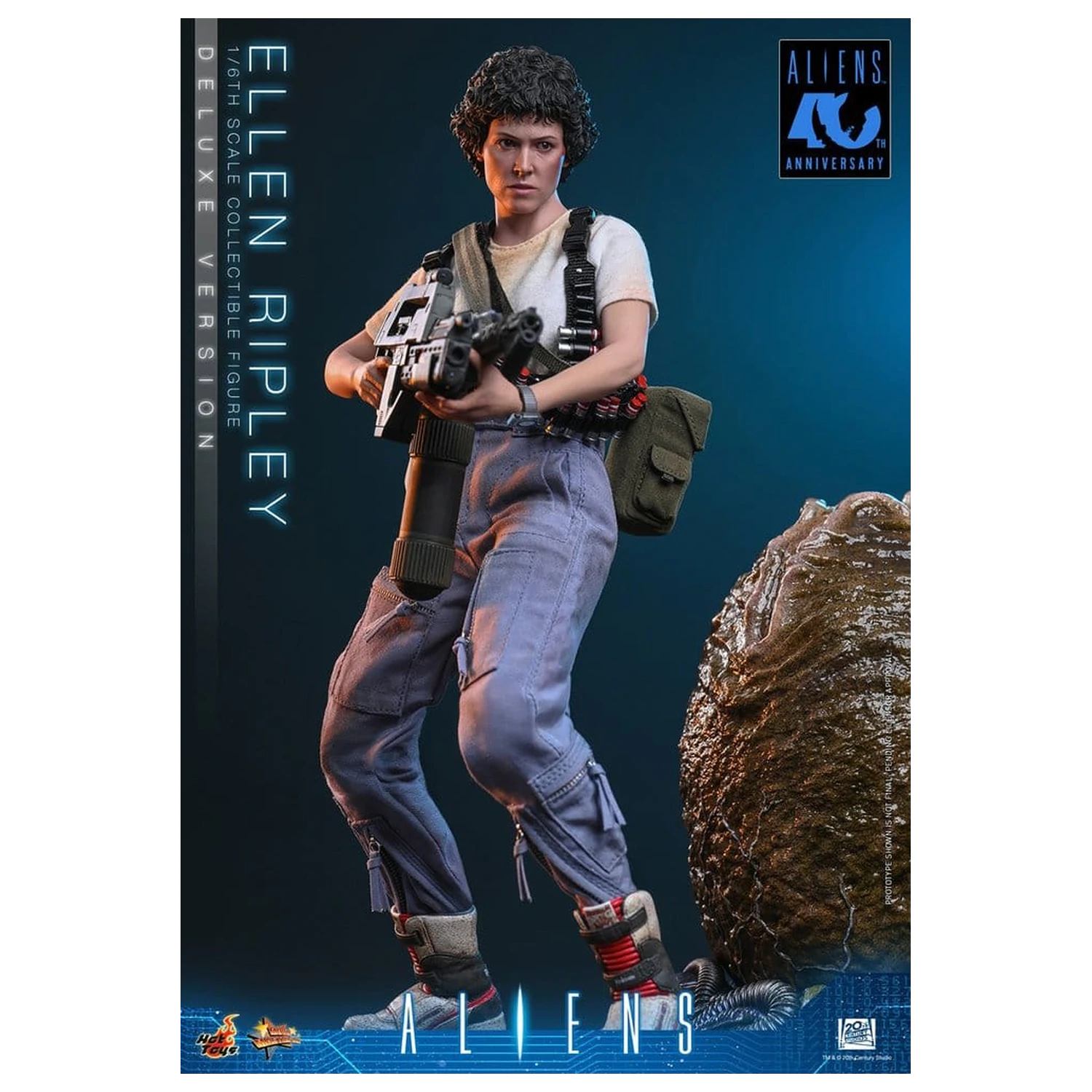 Alien Movie Masterpiece Action Figure 1/6 Ellen Ripley (Versiunea Deluxe) 30 cm poza produsului