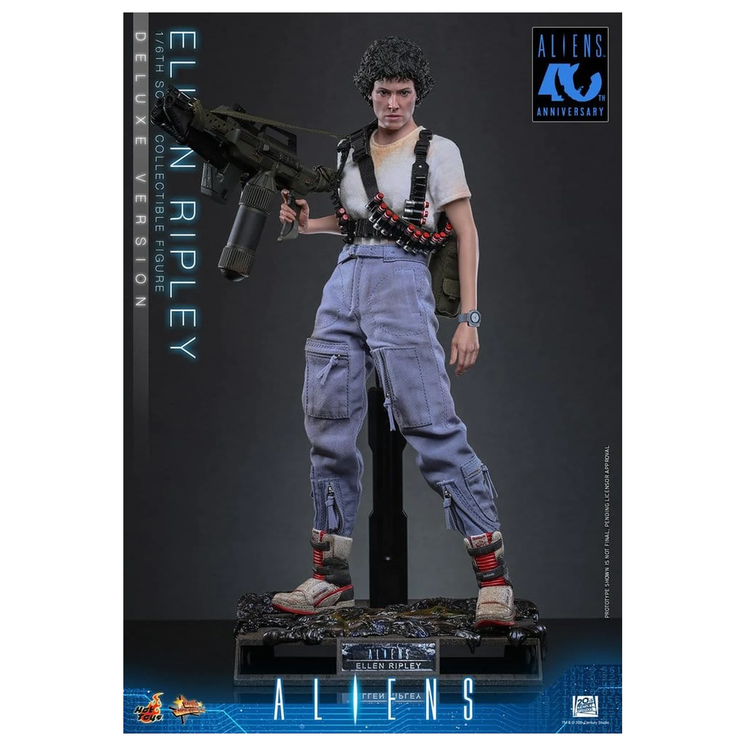 Alien Movie Masterpiece Action Figure 1/6 Ellen Ripley (Versiunea Deluxe) 30 cm poza produsului