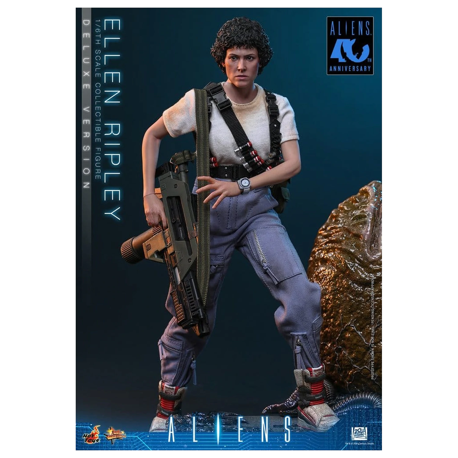 Alien Movie Masterpiece Action Figure 1/6 Ellen Ripley (Versiunea Deluxe) 30 cm poza produsului