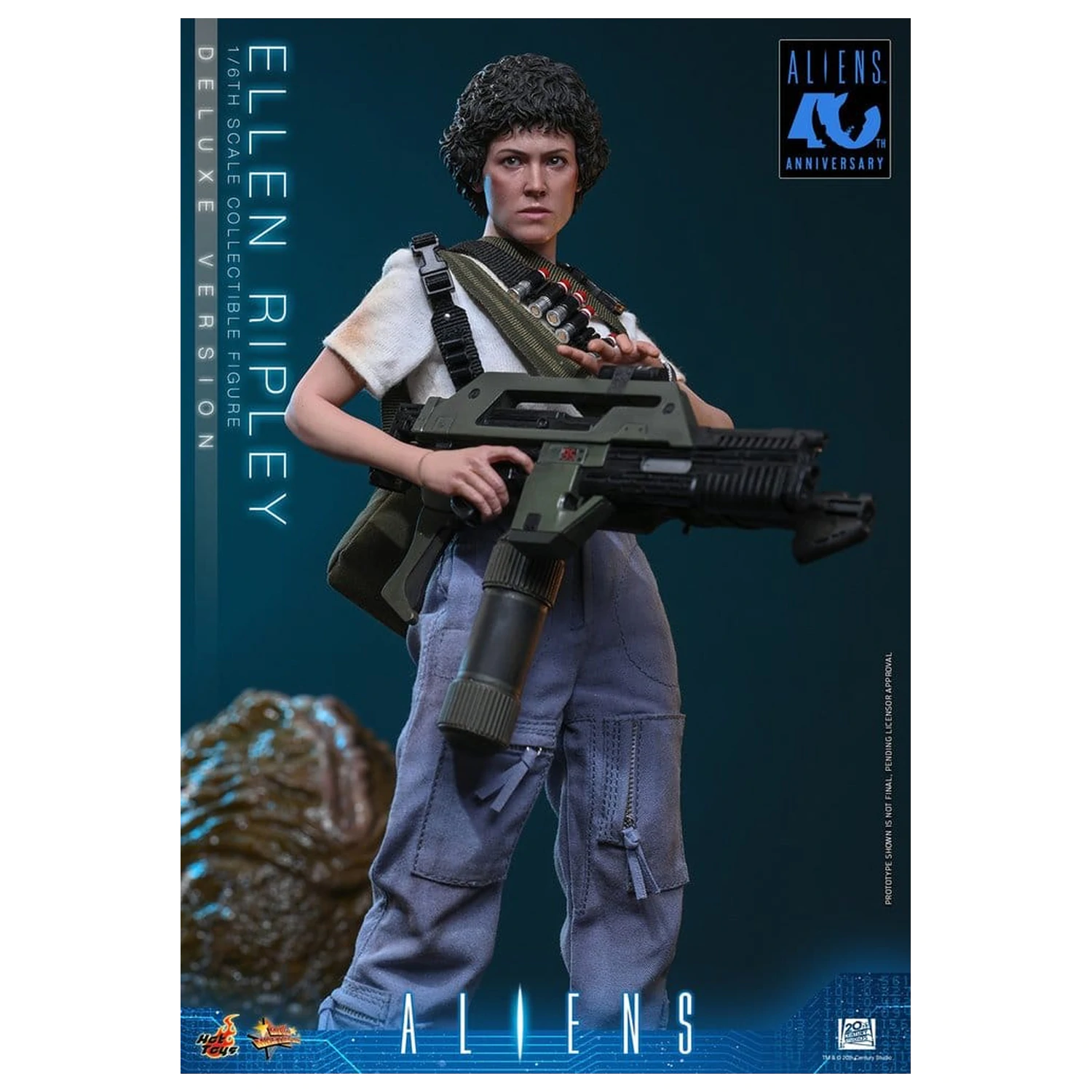 Alien Movie Masterpiece Action Figure 1/6 Ellen Ripley (Versiunea Deluxe) 30 cm poza produsului