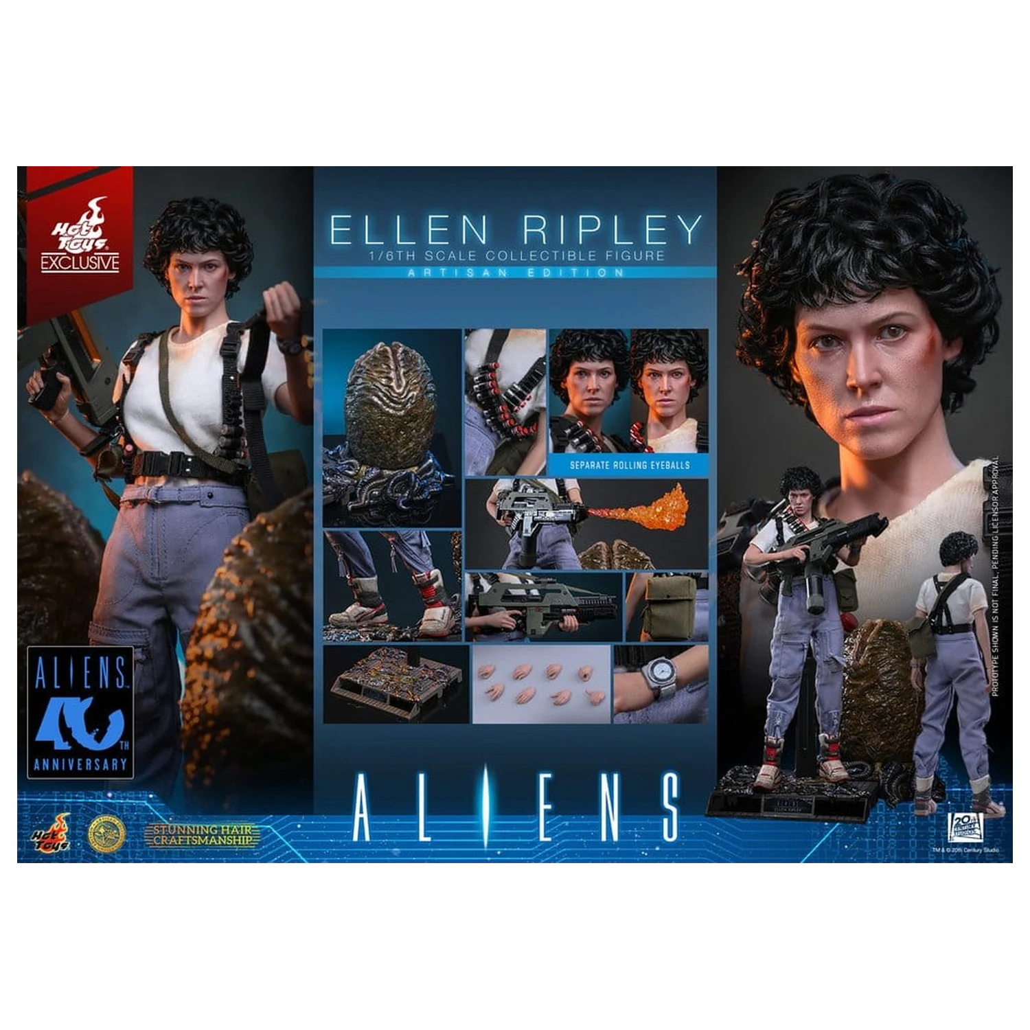 Alien Movie Masterpiece Figura de acțiune 1/6 Ellen Ripley (Artisan Edition) 30 cm poza produsului