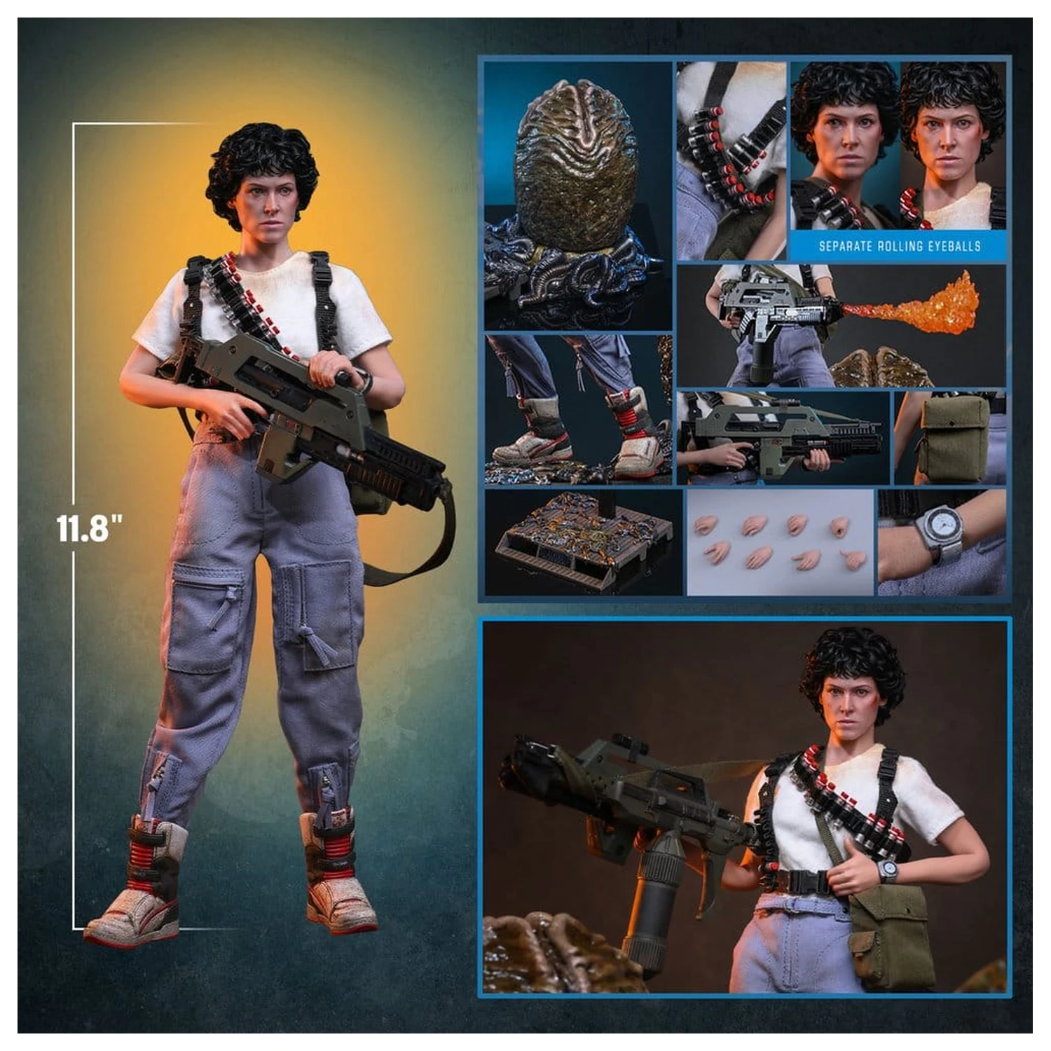 Alien Movie Masterpiece Figura de acțiune 1/6 Ellen Ripley (Artisan Edition) 30 cm poza produsului