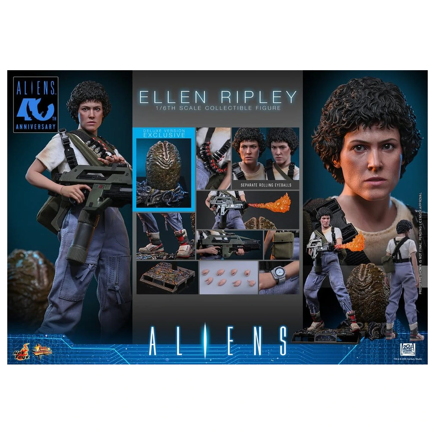 Alien Movie Masterpiece Figura de acțiune 1/6 Ellen Ripley (Artisan Edition) 30 cm poza produsului