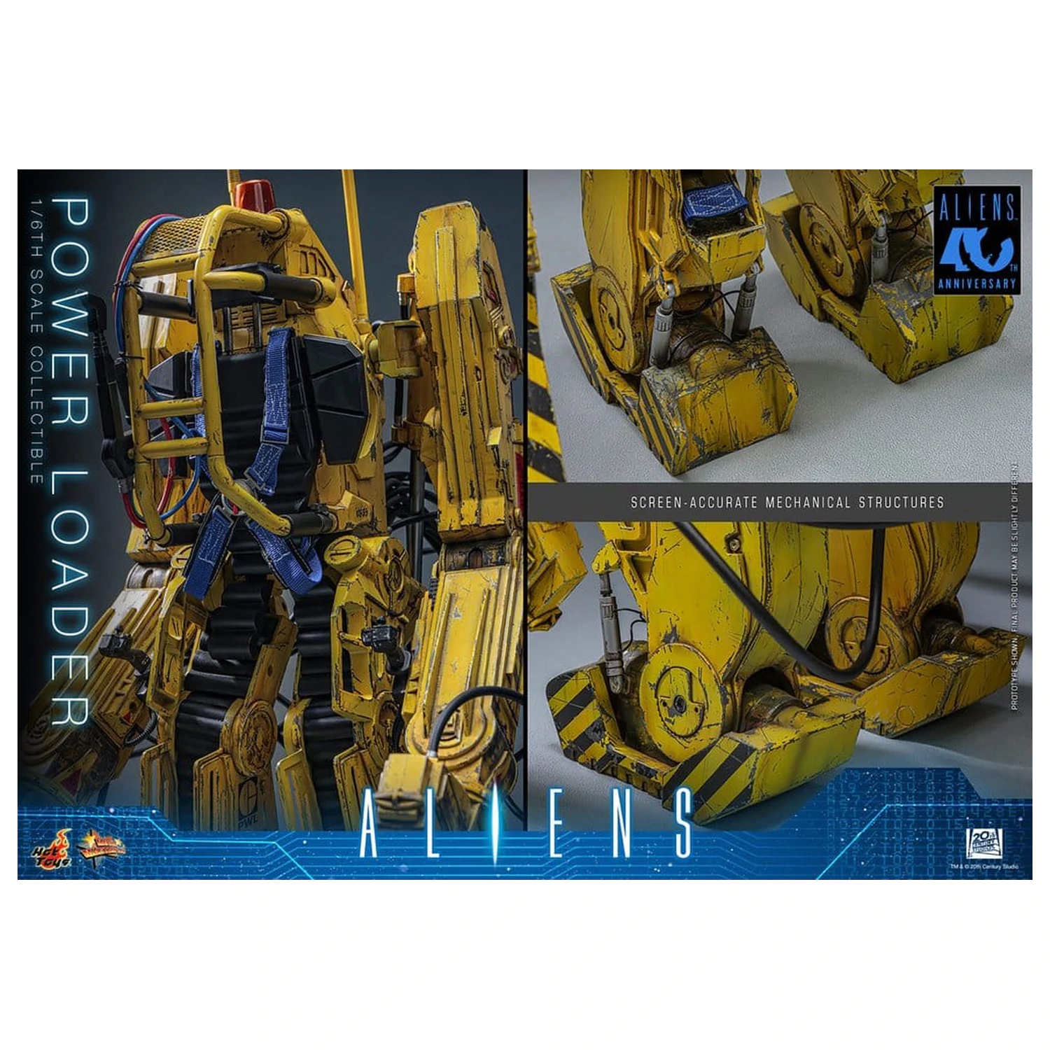 Alien Movie Masterpiece Figura de acțiune 1/6 Power Loader 52 cm poza produsului