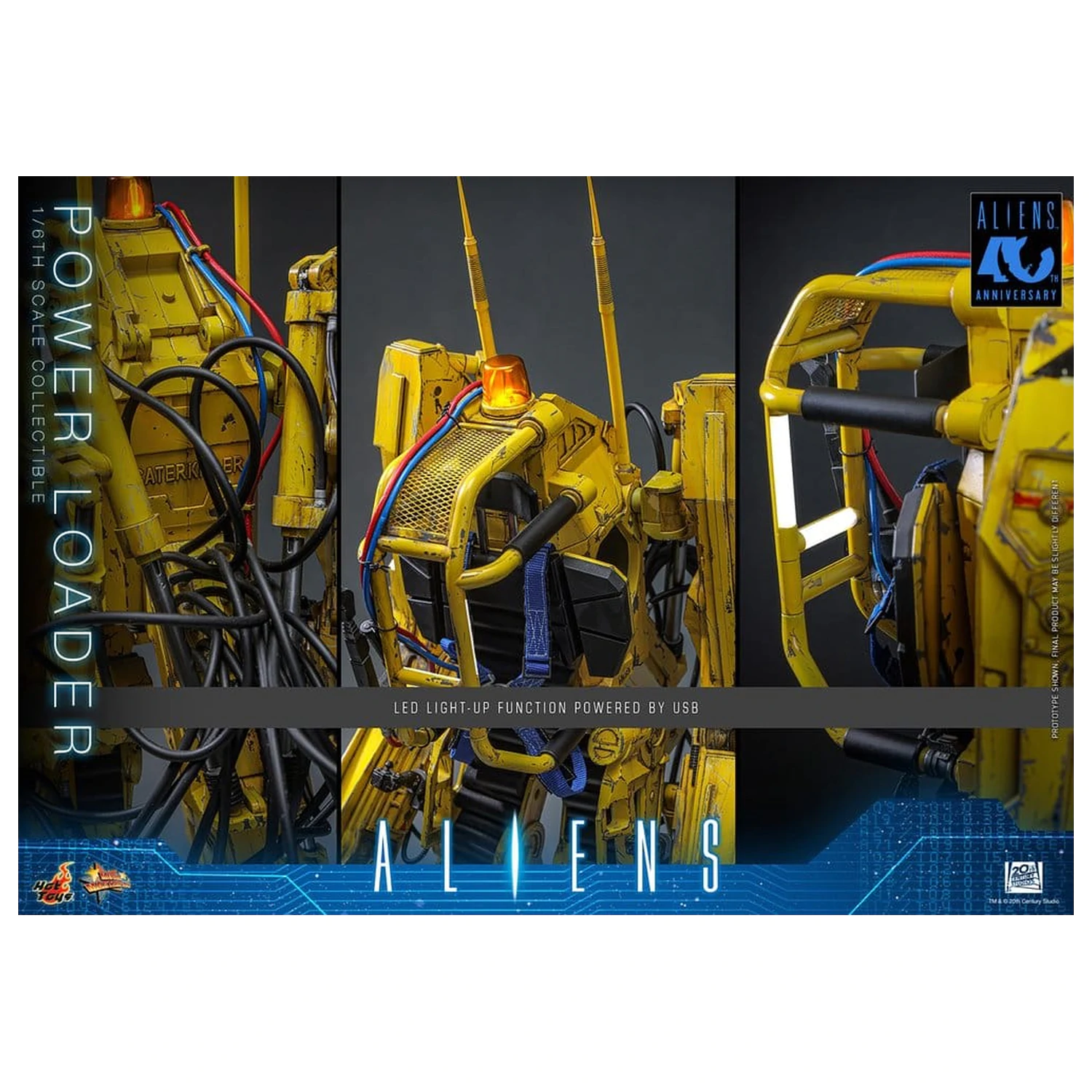 Alien Movie Masterpiece Figura de acțiune 1/6 Power Loader 52 cm poza produsului