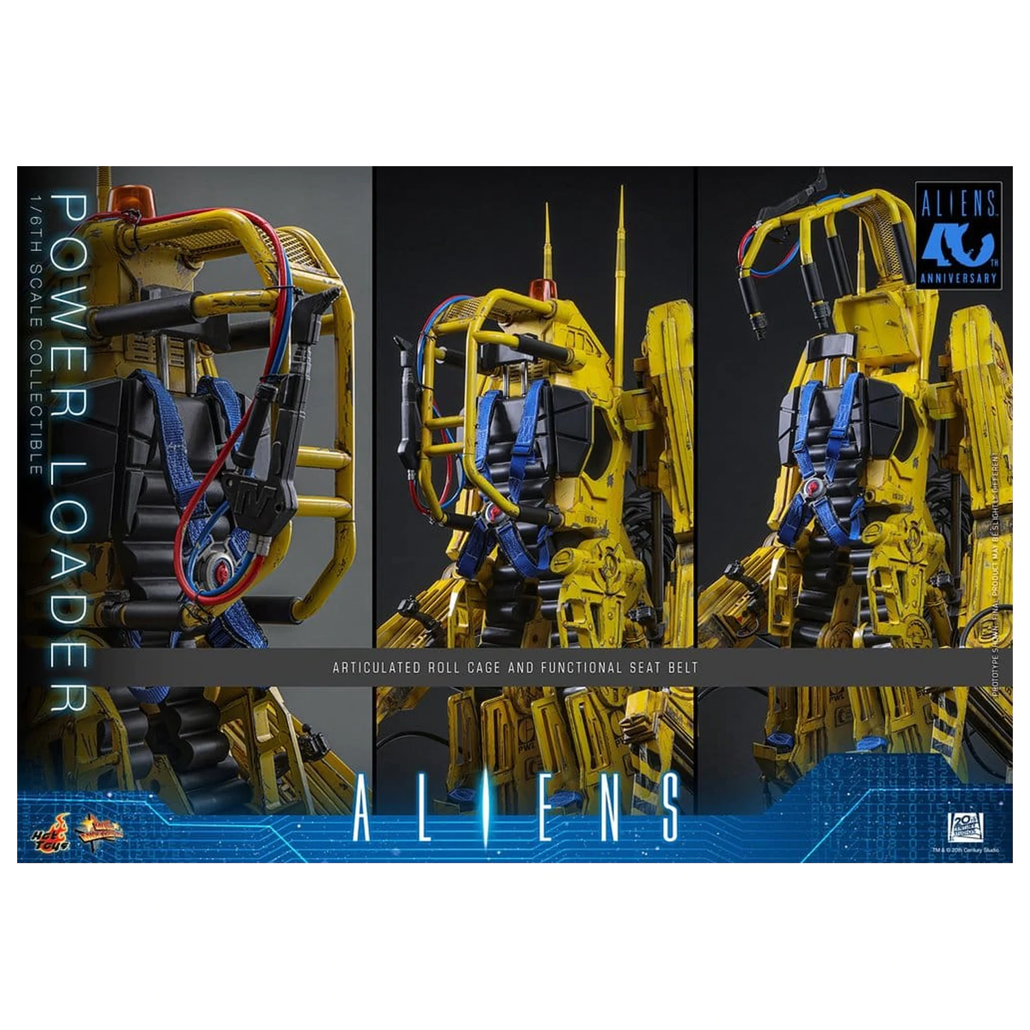 Alien Movie Masterpiece Figura de acțiune 1/6 Power Loader 52 cm poza produsului