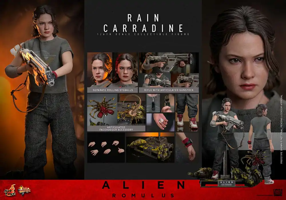 Alien: Romulus Movie Masterpiece Figurina de acțiune 1/6 Rain Carradine 26 cm poza produsului