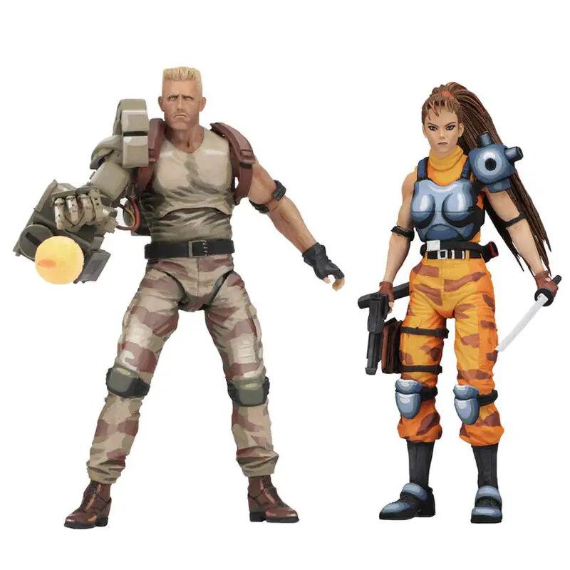 Alien vs Predator Dutch & Lin figurine arcade 18cm poza produsului