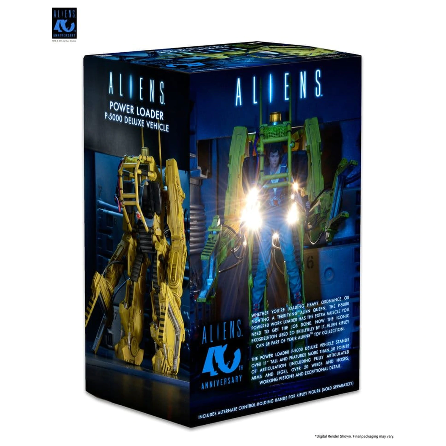 Aliens Deluxe Vehicul Power Loader (P-5000) (40th Anniversary) 28 cm poza produsului