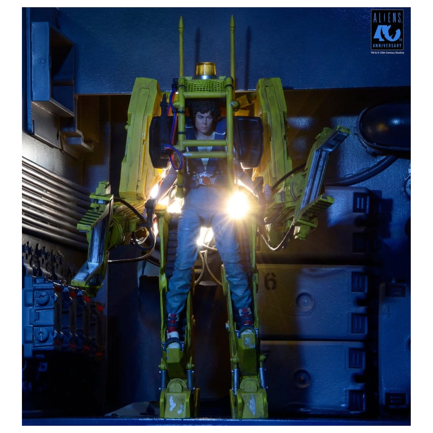 Aliens Deluxe Vehicul Power Loader (P-5000) (40th Anniversary) 28 cm poza produsului