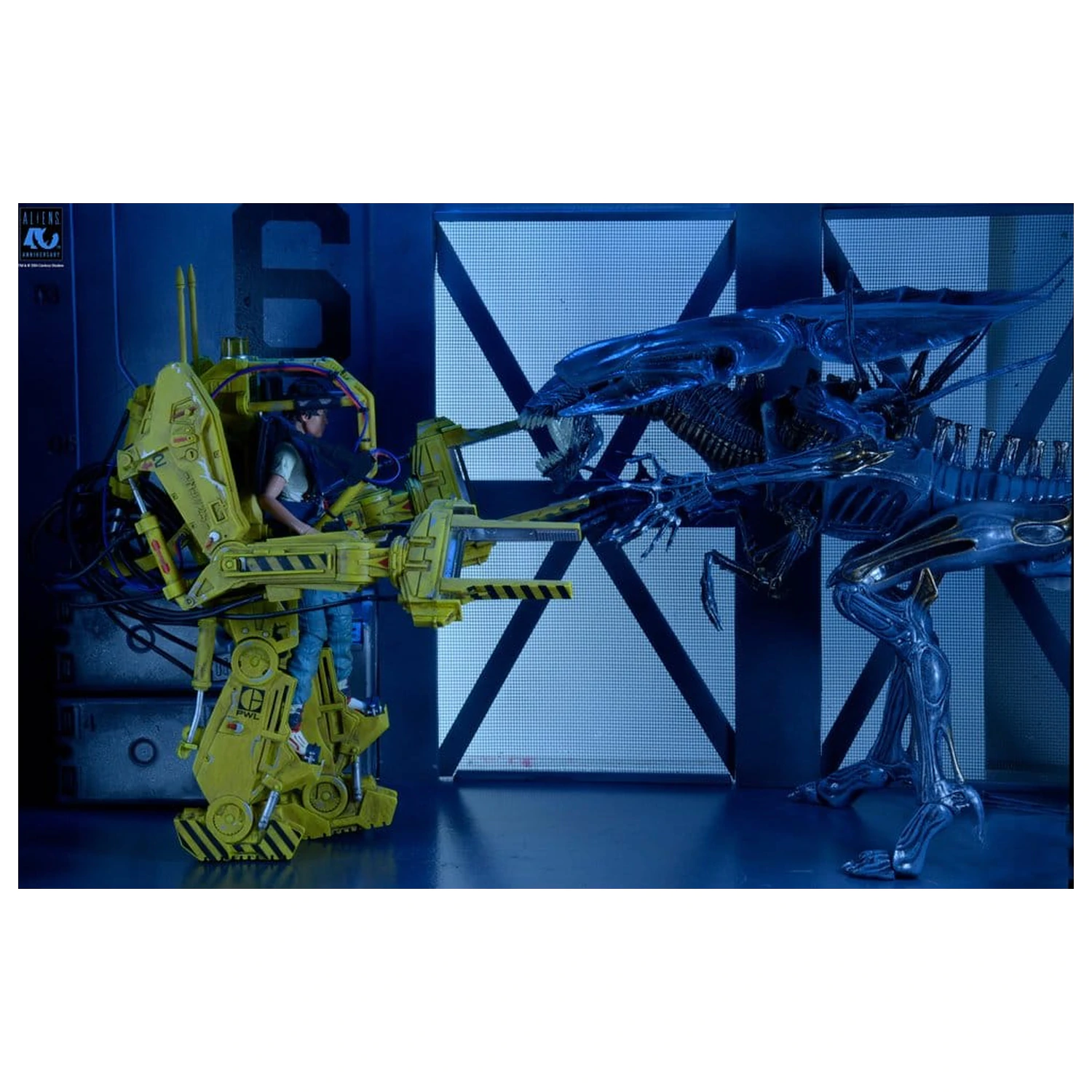 Aliens Deluxe Vehicul Power Loader (P-5000) (40th Anniversary) 28 cm poza produsului