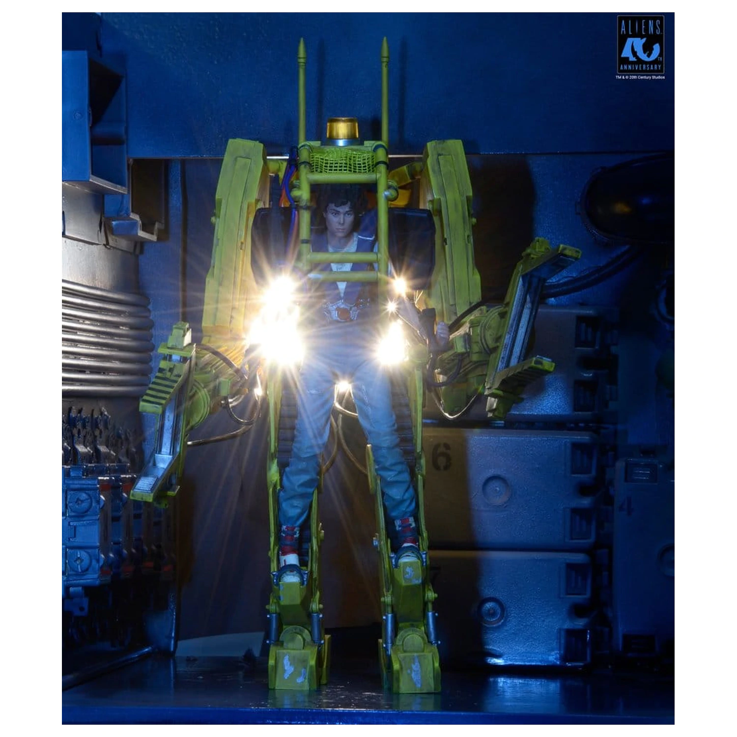 Aliens Deluxe Vehicul Power Loader (P-5000) (40th Anniversary) 28 cm poza produsului