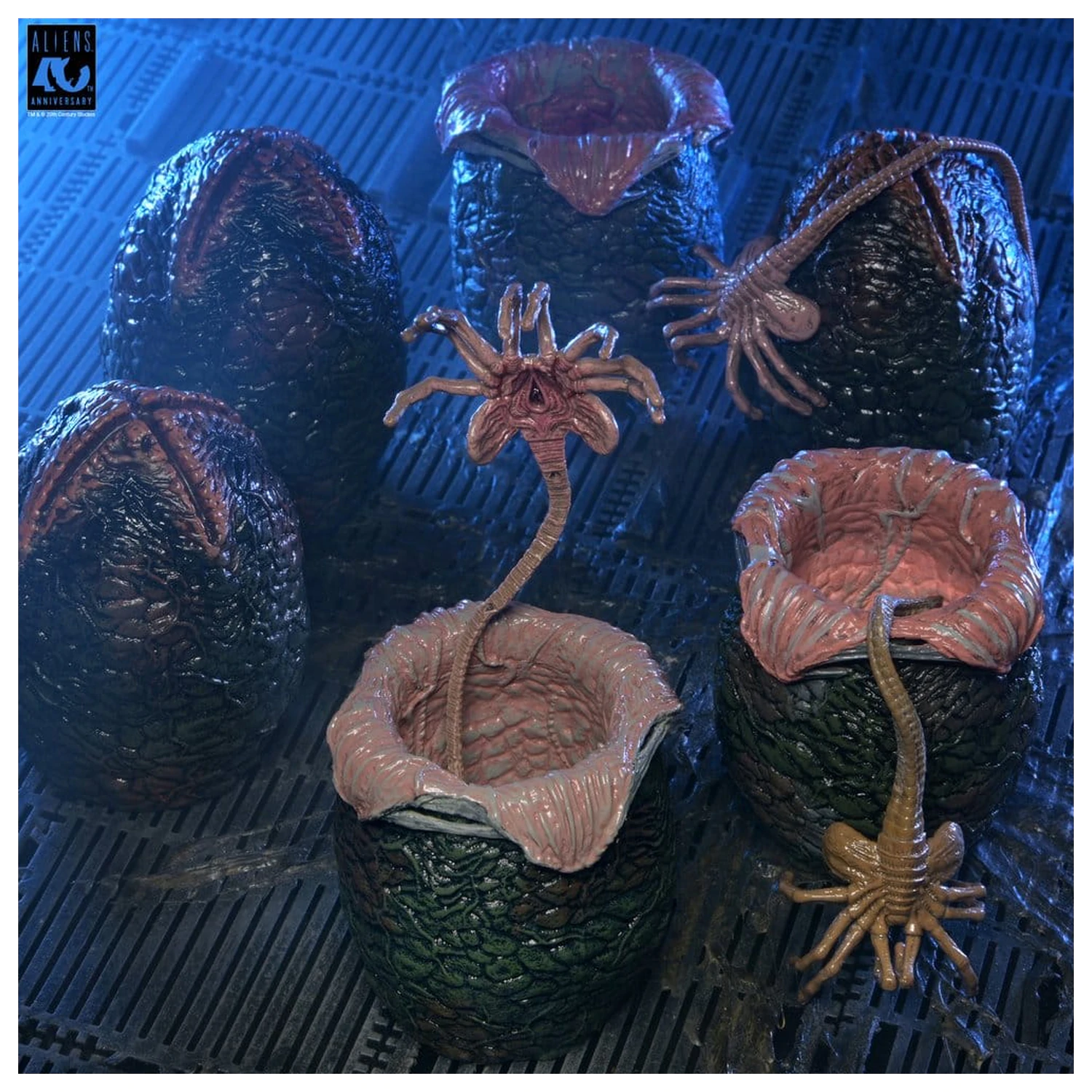 Aliens Pachet de accesorii 6-Pack Carton de ouă Alien (40th Anniversary) poza produsului