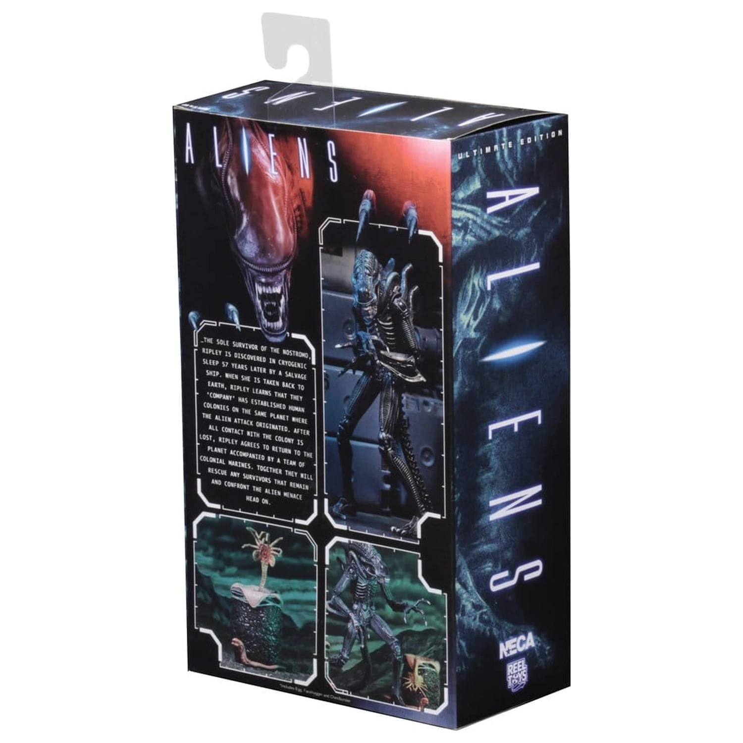 Aliens Ultimate Action Figure Warrior (1986) Blue 23 cm poza produsului