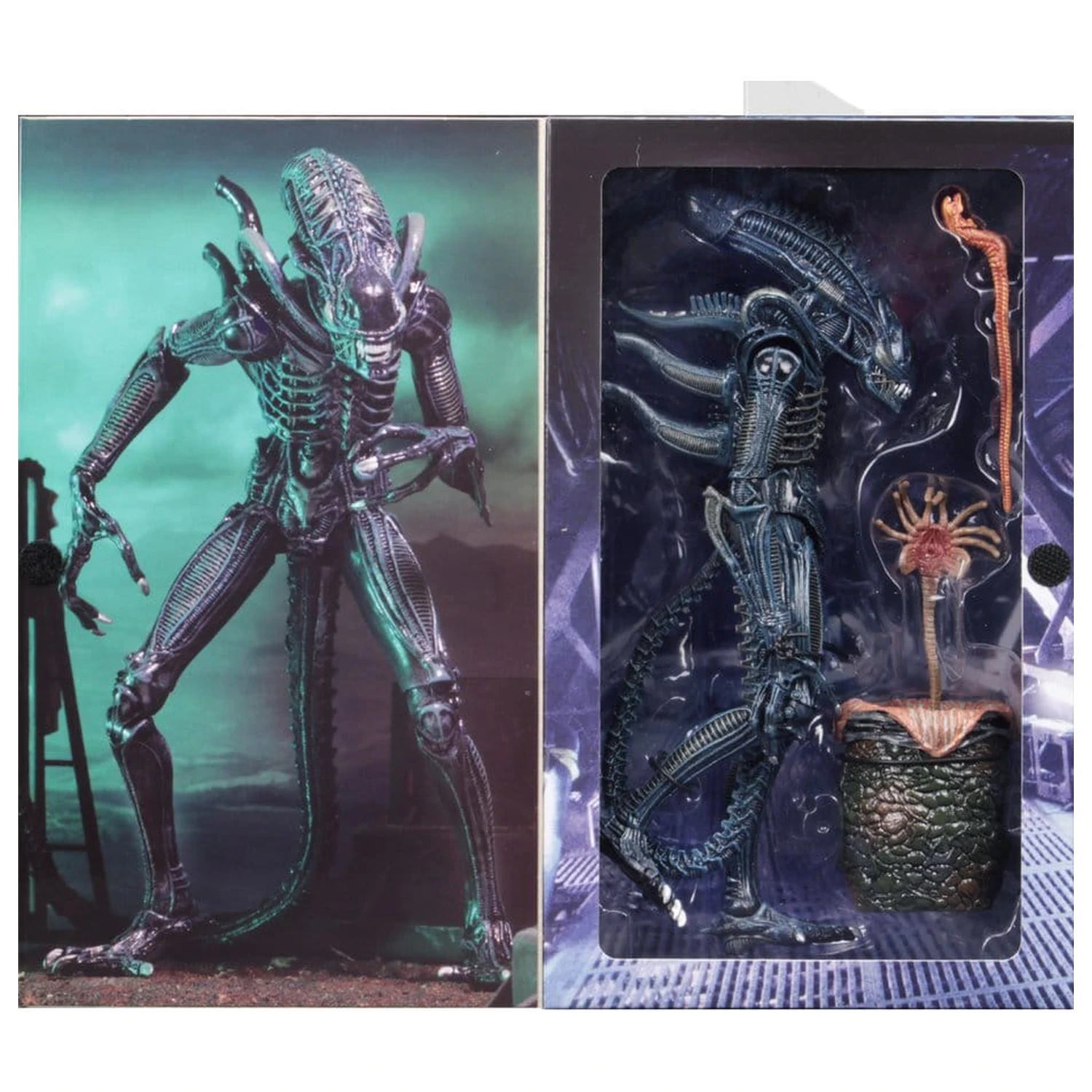 Aliens Ultimate Action Figure Warrior (1986) Blue 23 cm poza produsului