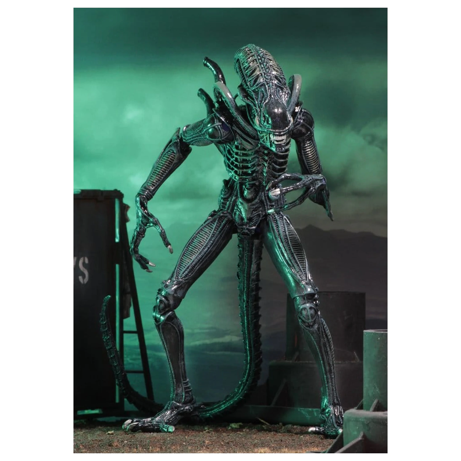 Aliens Ultimate Action Figure Warrior (1986) Blue 23 cm poza produsului