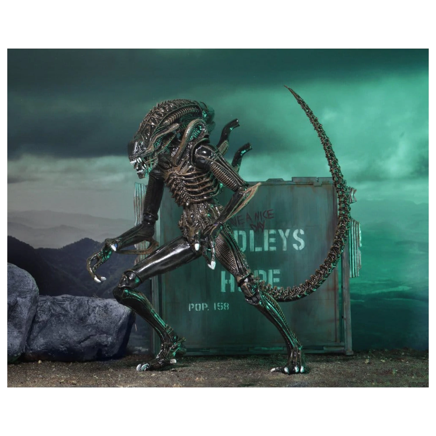 Aliens Ultimate Action Figure Warrior (1986) maro 23 cm poza produsului
