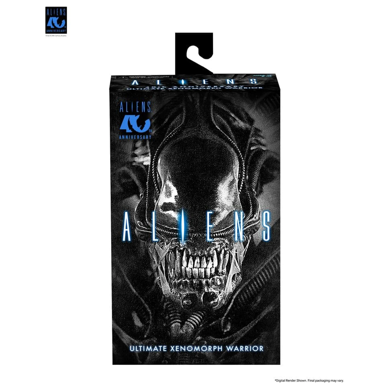Aliens Ultimate Action Figure Warrior (1986) Xenomorph Black (40th Anniversary) 23 cm poza produsului