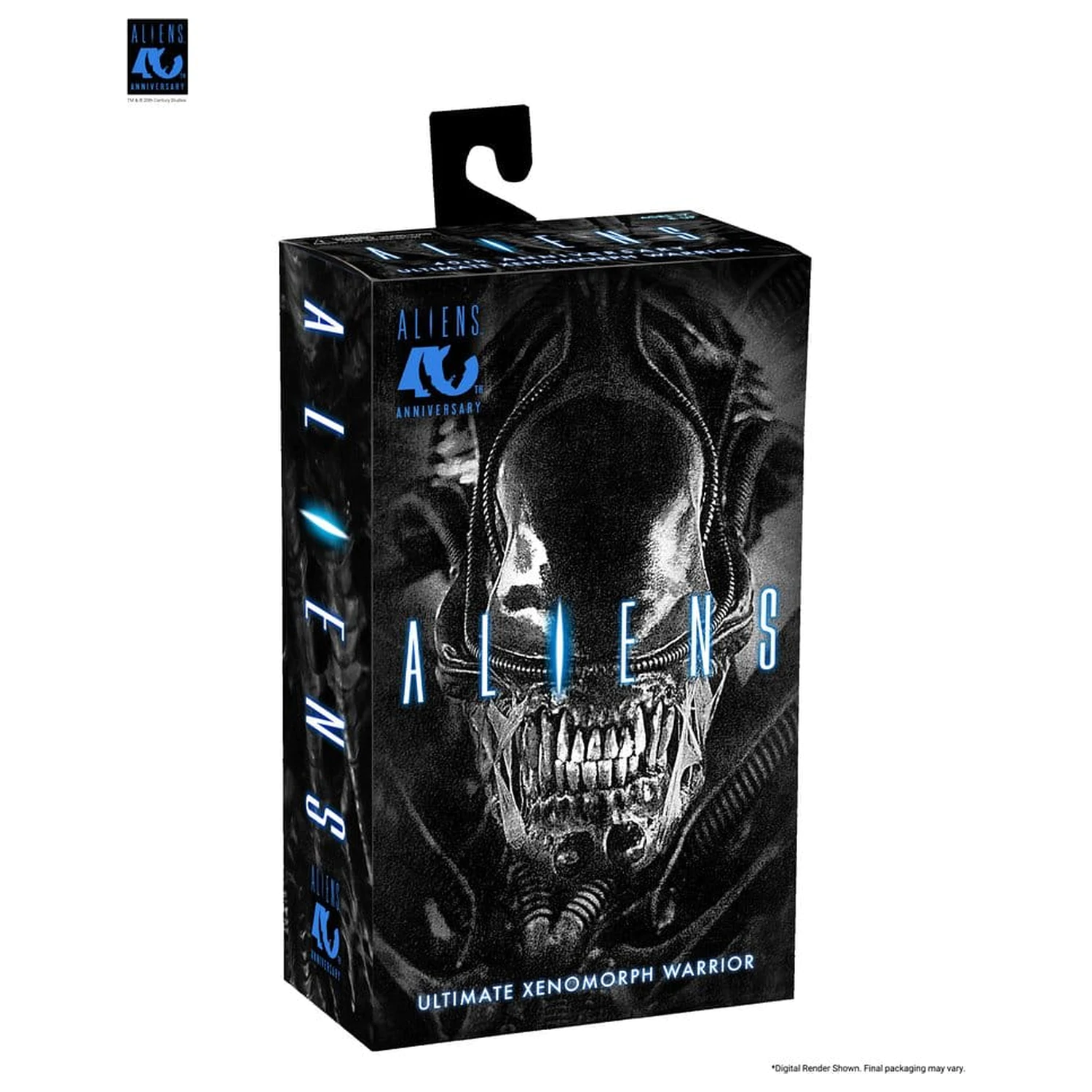 Aliens Ultimate Action Figure Warrior (1986) Xenomorph Black (40th Anniversary) 23 cm poza produsului