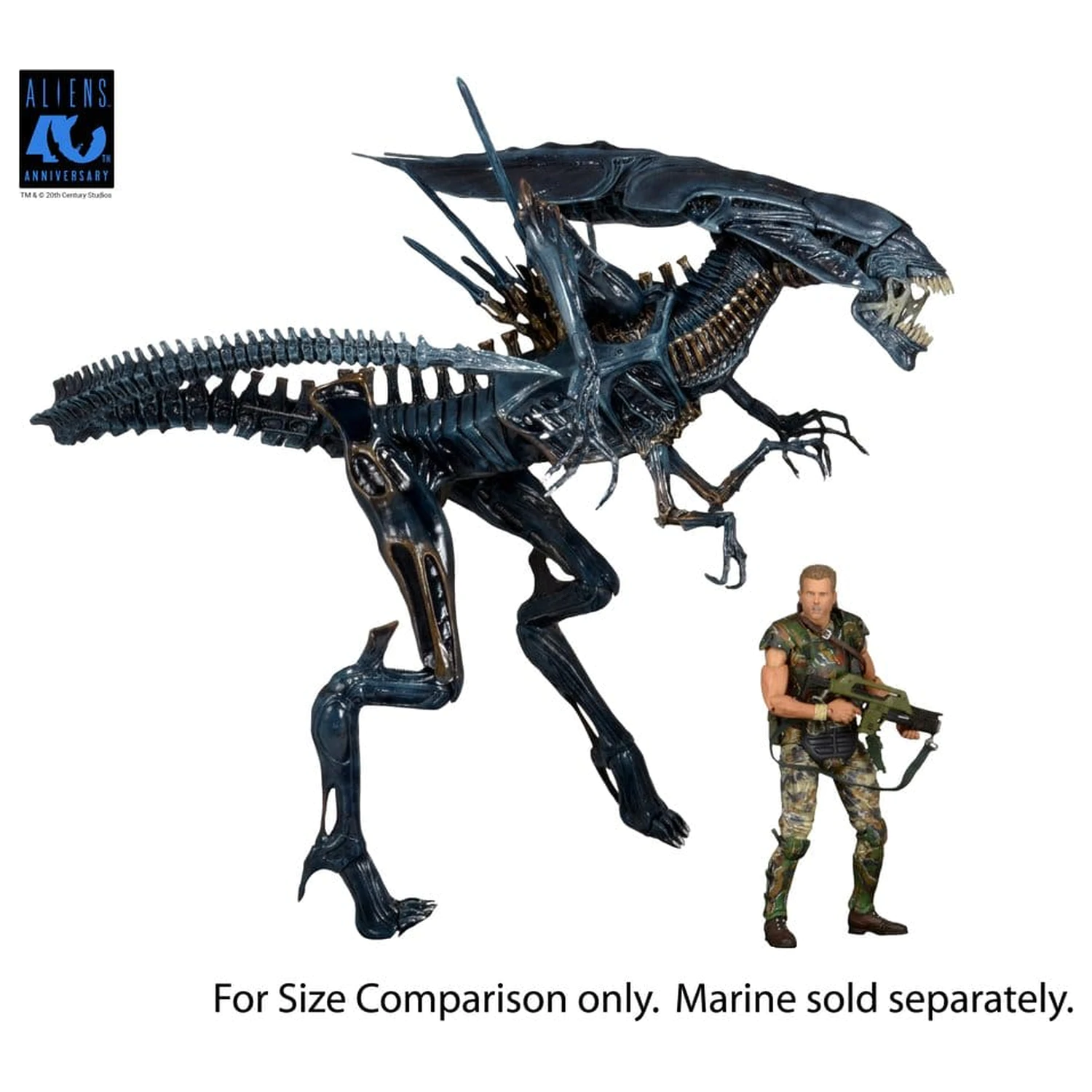 Aliens Ultra Deluxe Action Figure Alien Queen (40th Anniversary) 38 cm poza produsului