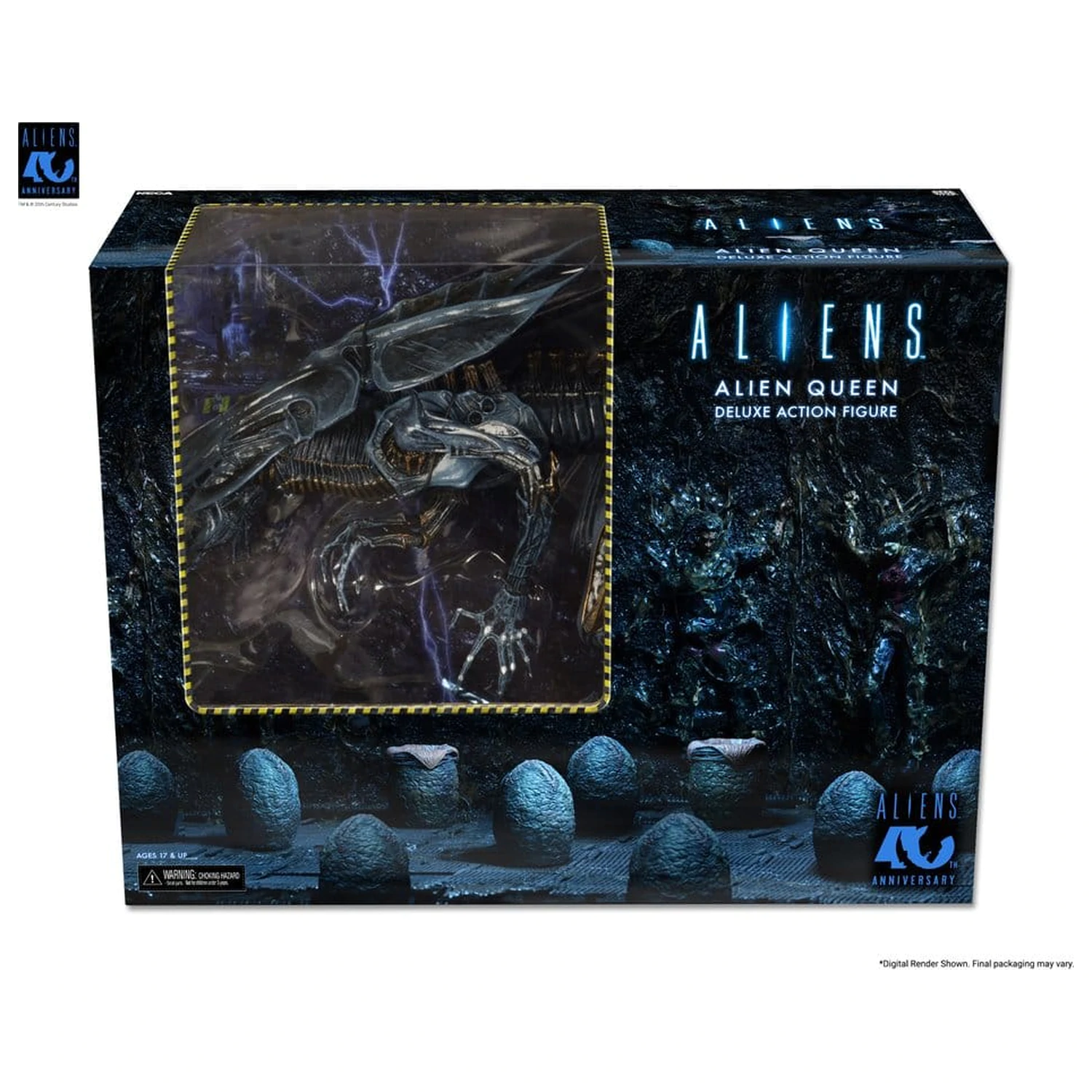 Aliens Ultra Deluxe Action Figure Alien Queen (40th Anniversary) 38 cm poza produsului