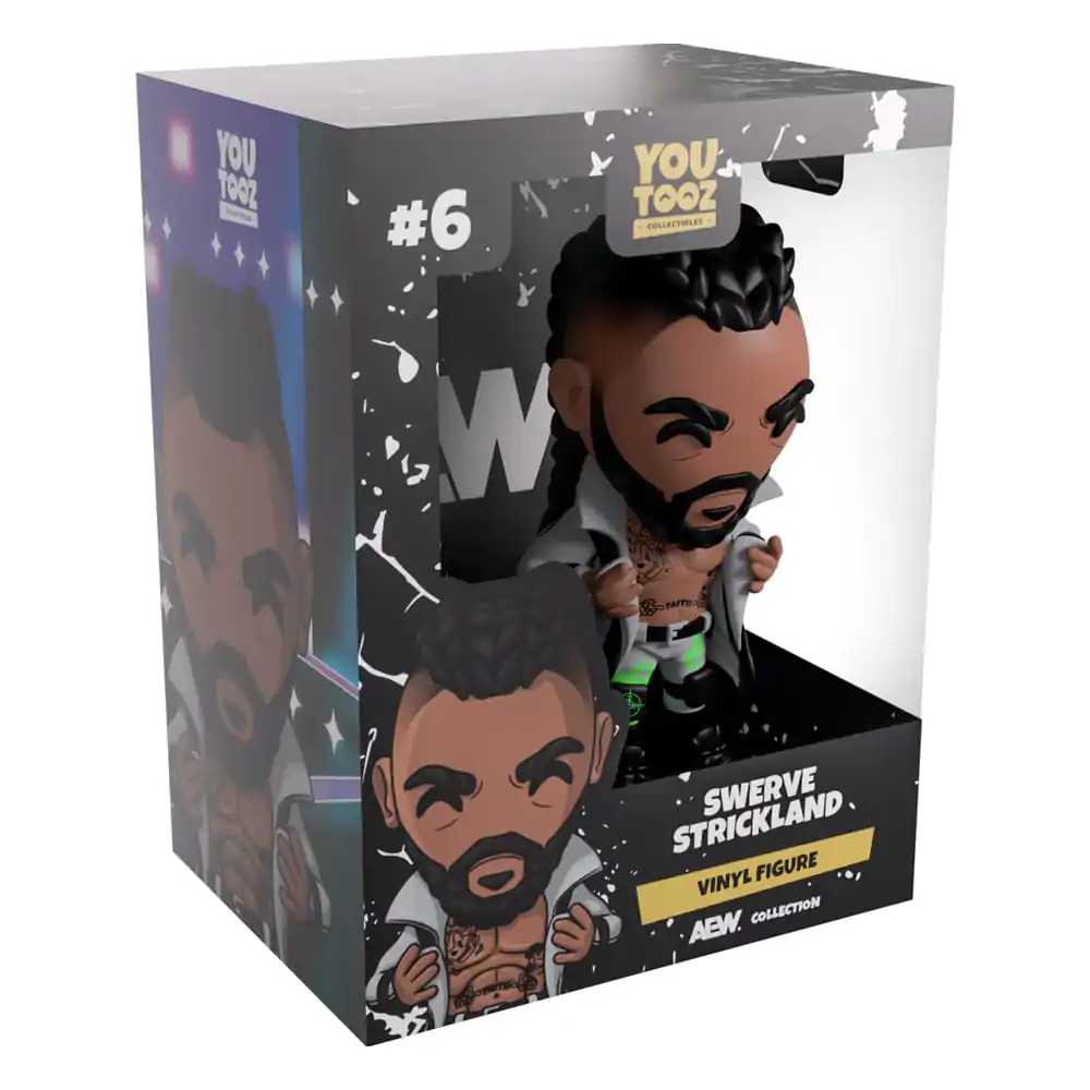 Figurină de vinil All Elite Wrestling Swerve Strickland 12 cm poza produsului