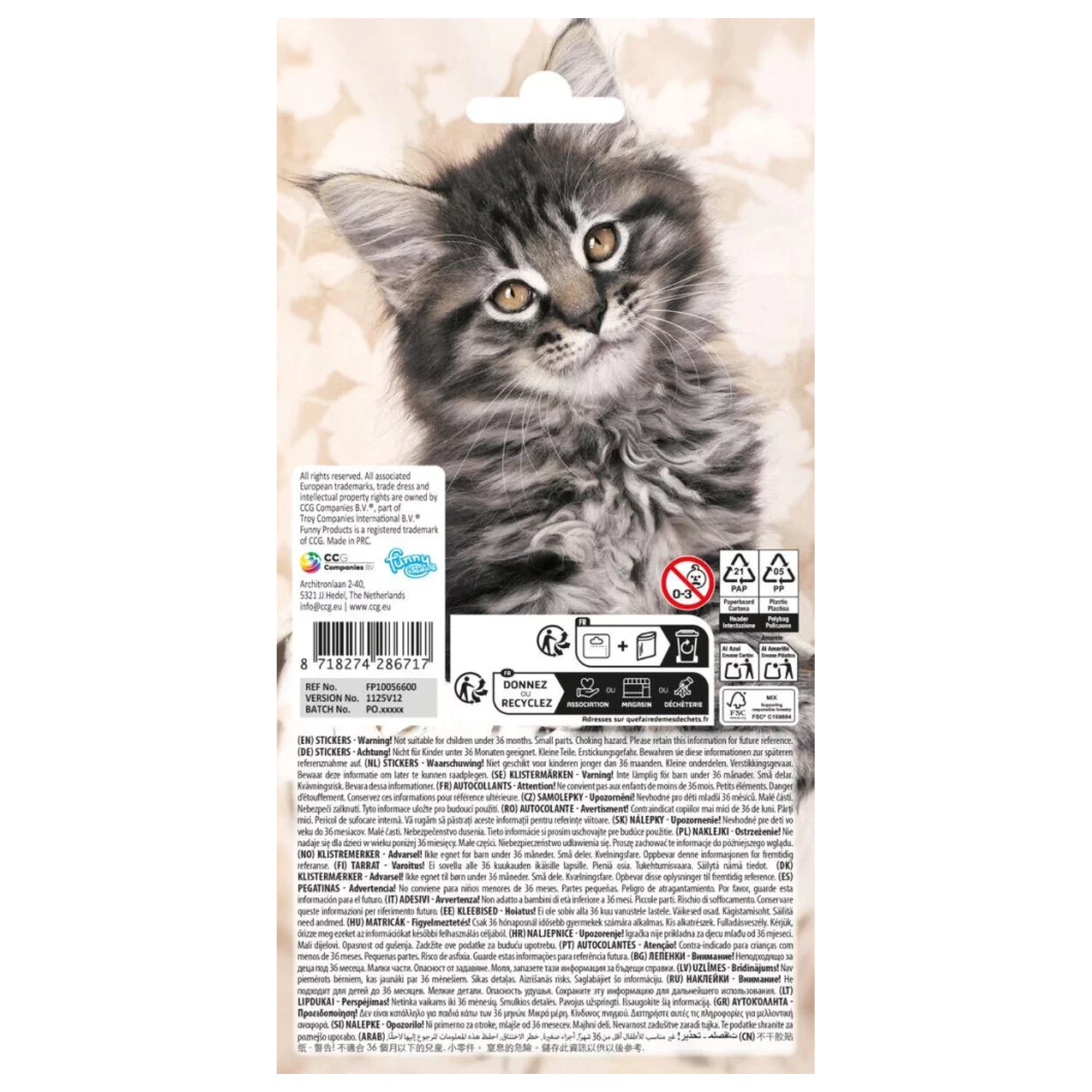Animal Cats Autocolant poza produsului