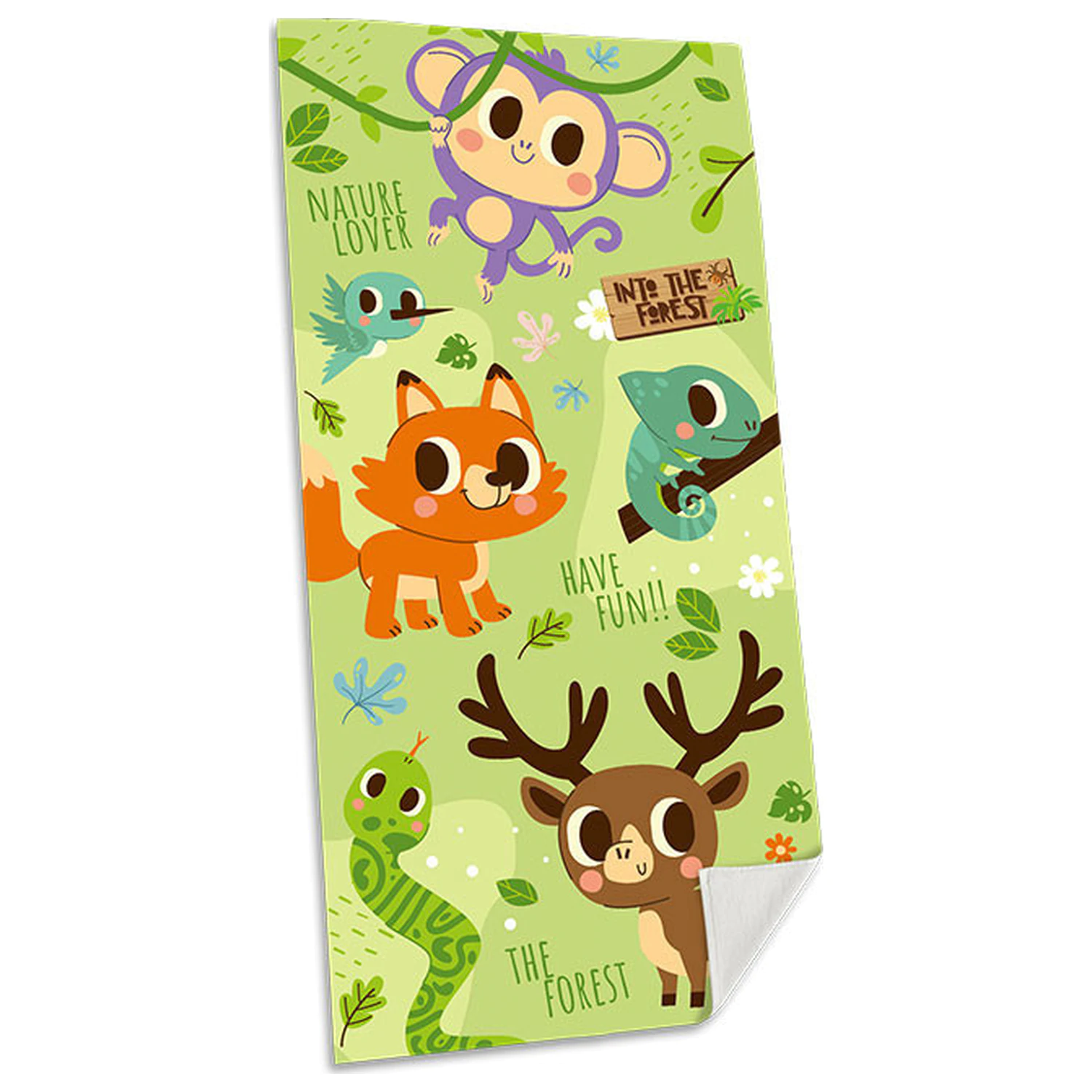 Animal Into the Forest prosop poza produsului