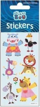 Autocolant Animal cu Embellishment Argintiu poza produsului
