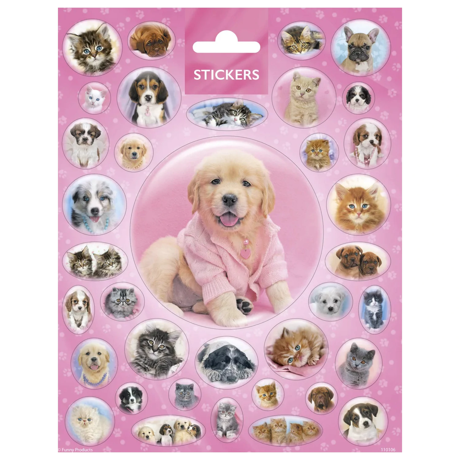 Autocolant Animal Puppies poza produsului