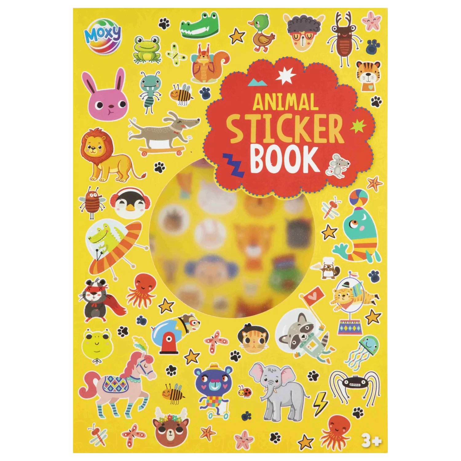 Animal Yellow Sticker Pack, 8 coli poza produsului