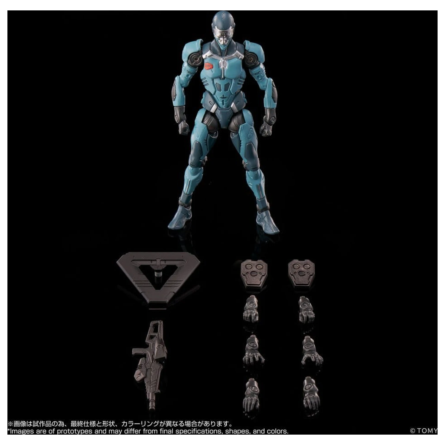 Altered Nano Action Figure AN-04 Alt Delta Ring 10 cm poza produsului