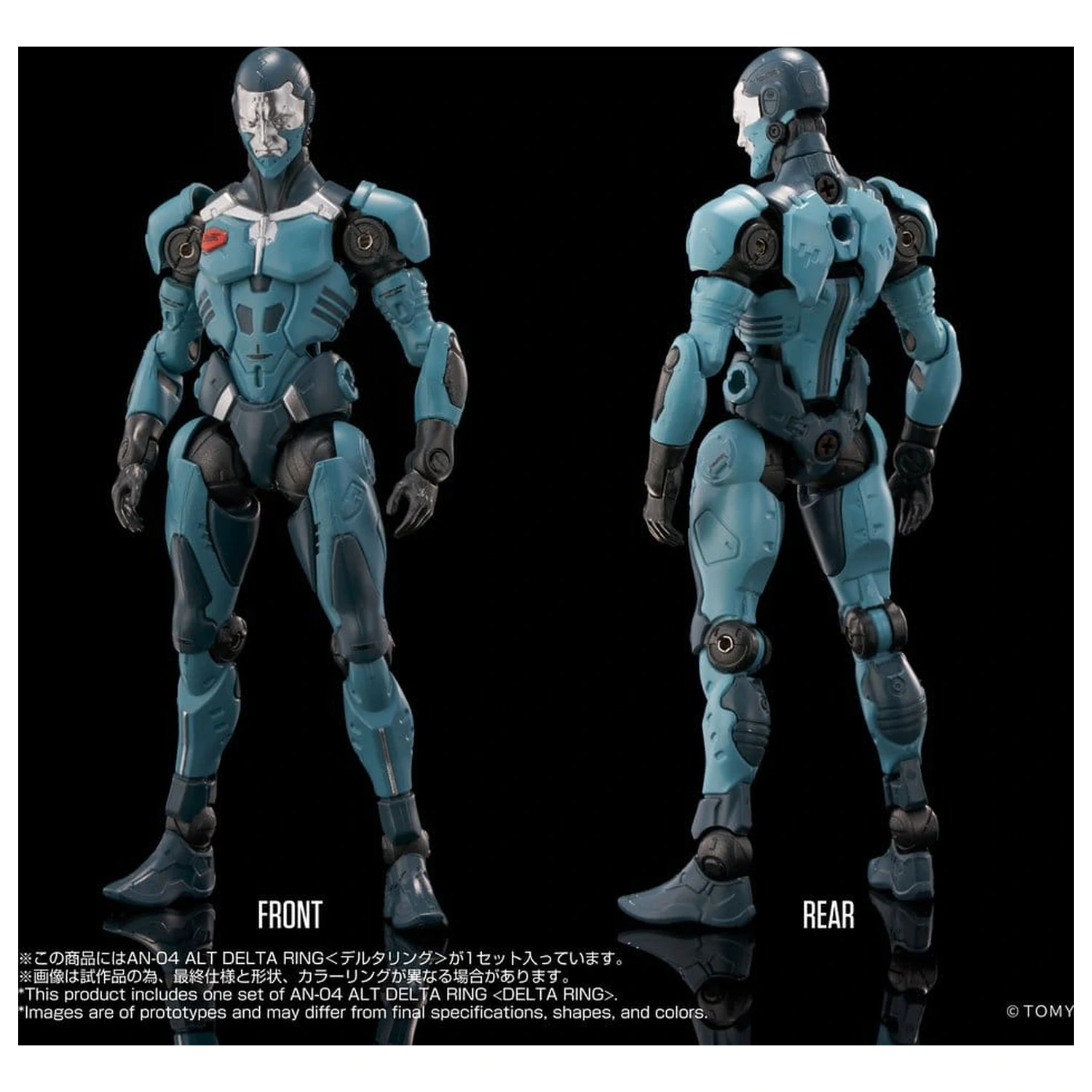 Altered Nano Action Figure AN-04 Alt Delta Ring 10 cm poza produsului