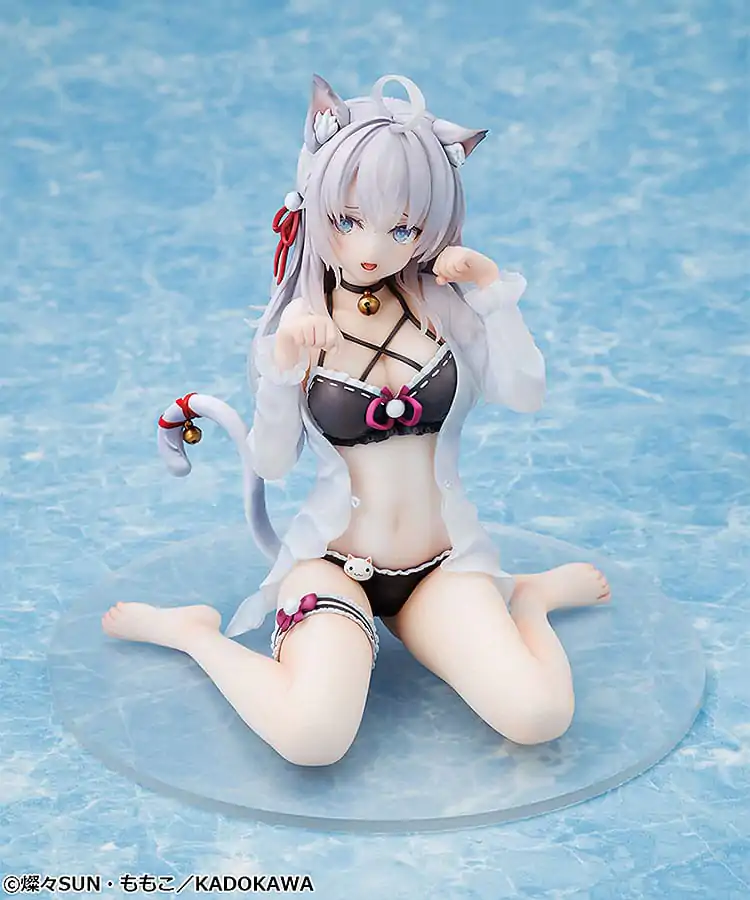 Alya Sometimes Hides Her Feelings in Russian Statuie 1/7 Alisa Mikhailovna Kujou: Light Novel Catgirl Ver. Illustration by Momoco 13 cm poza produsului