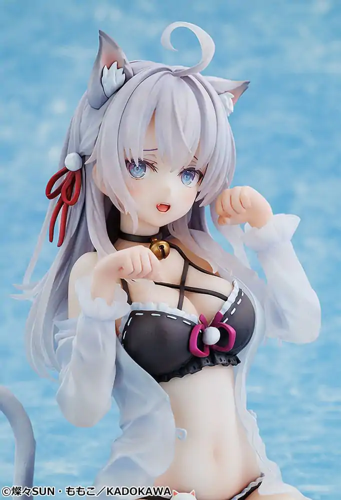 Alya Sometimes Hides Her Feelings in Russian Statuie 1/7 Alisa Mikhailovna Kujou: Light Novel Catgirl Ver. Illustration by Momoco 13 cm poza produsului