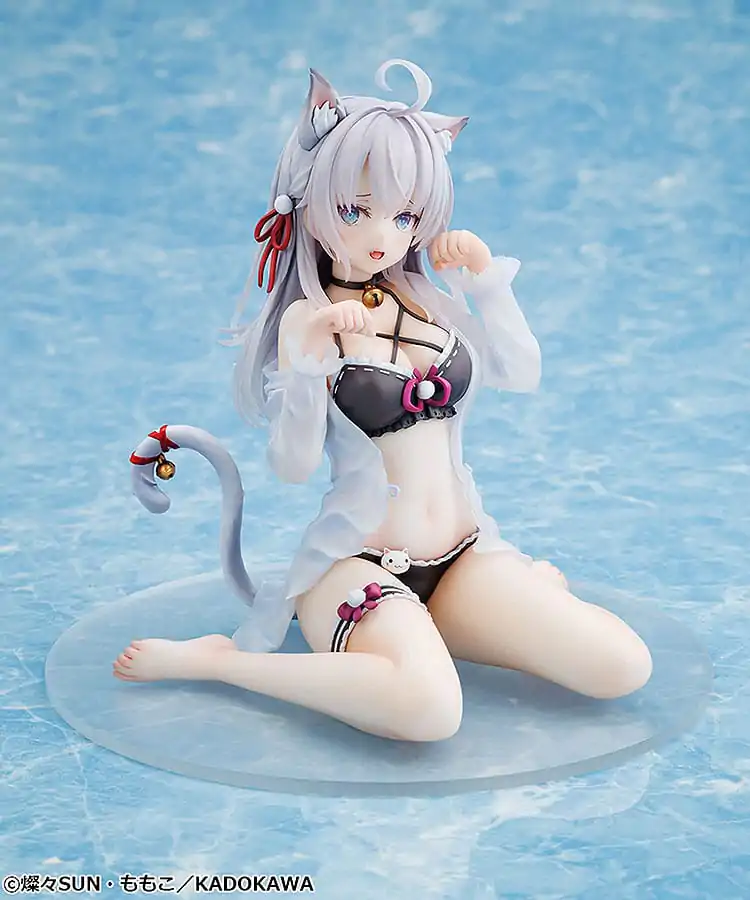 Alya Sometimes Hides Her Feelings in Russian Statuie 1/7 Alisa Mikhailovna Kujou: Light Novel Catgirl Ver. Illustration by Momoco 13 cm poza produsului